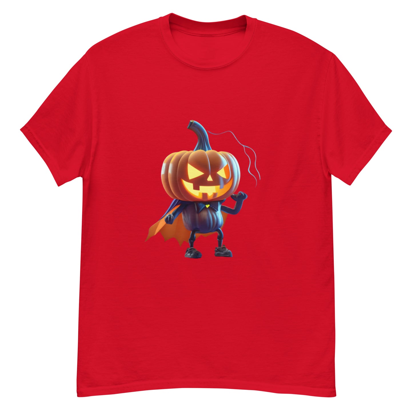 T-shirt med Läskig Halloween Pumpa