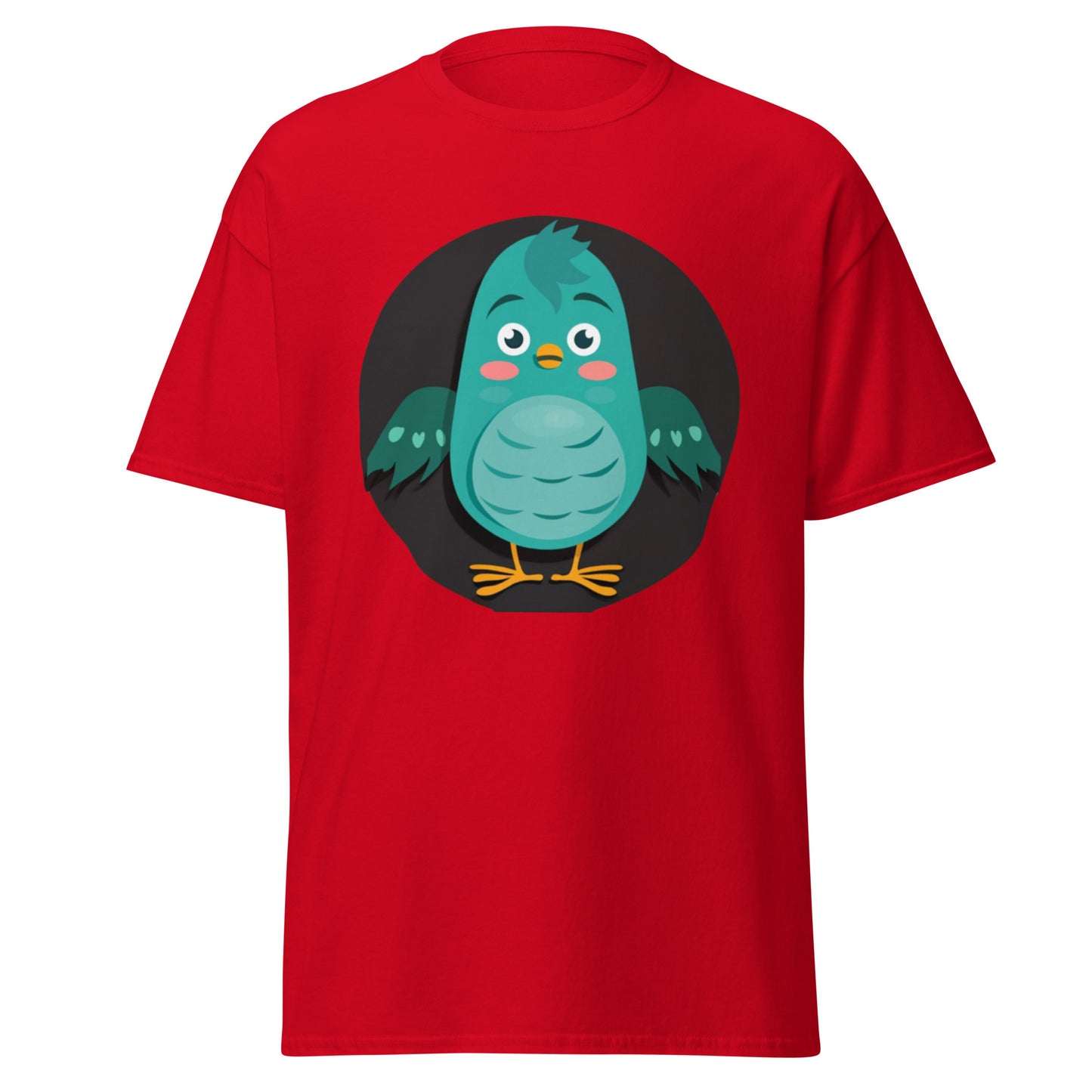 Animerad Fågel T-shirt