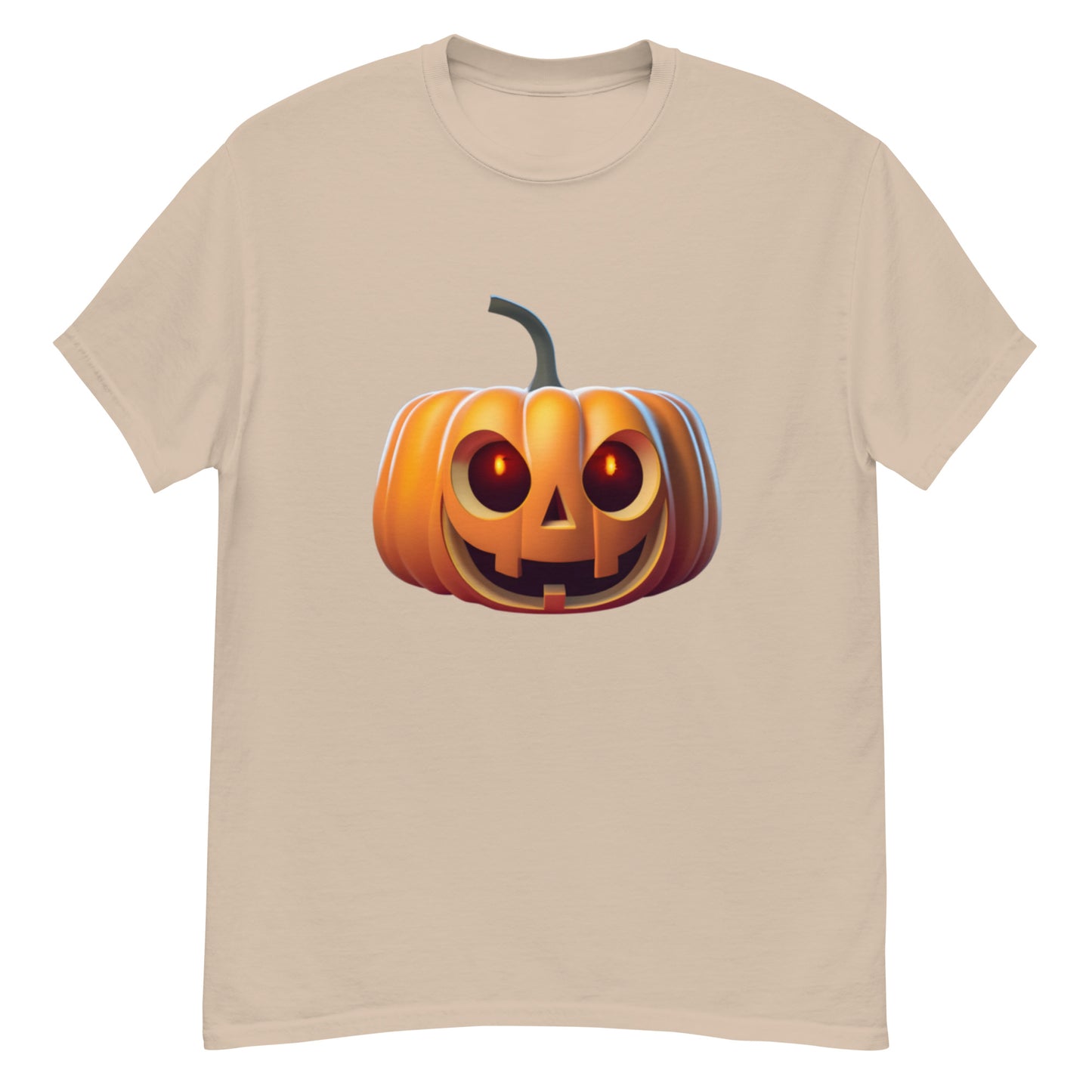 Halloween T-shirt med Skrämmande Pumpa
