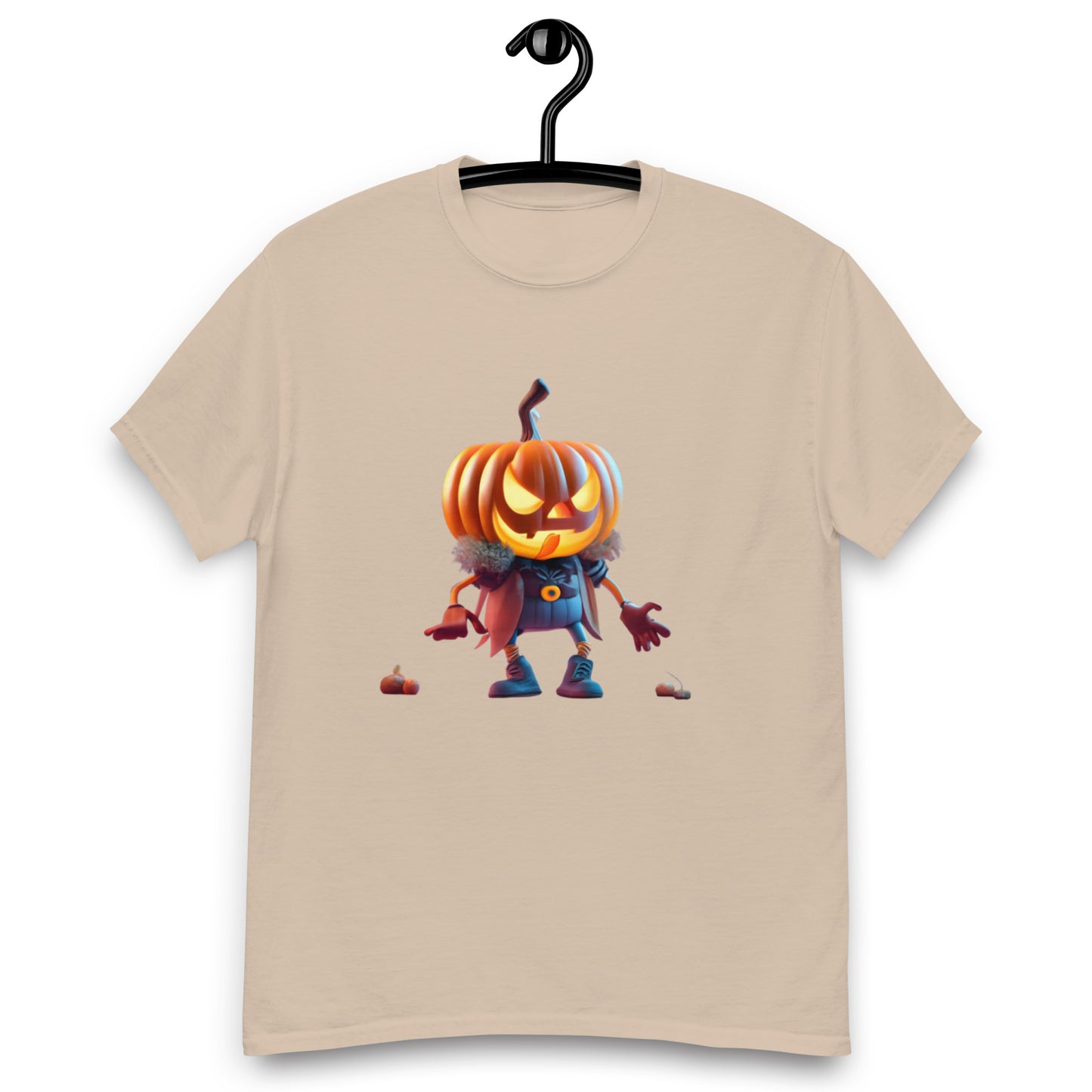 Unik T-shirt med Halloween Pumpa