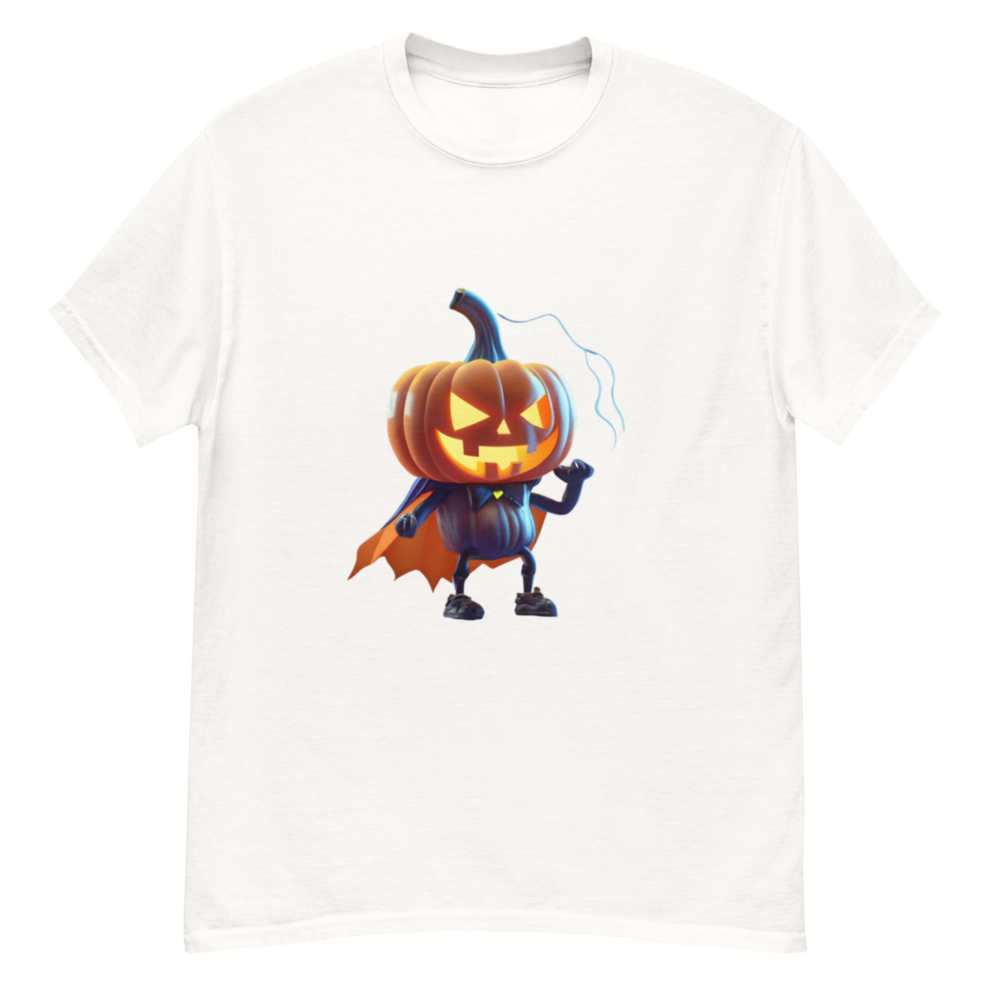 T-shirt med Läskig Halloween Pumpa
