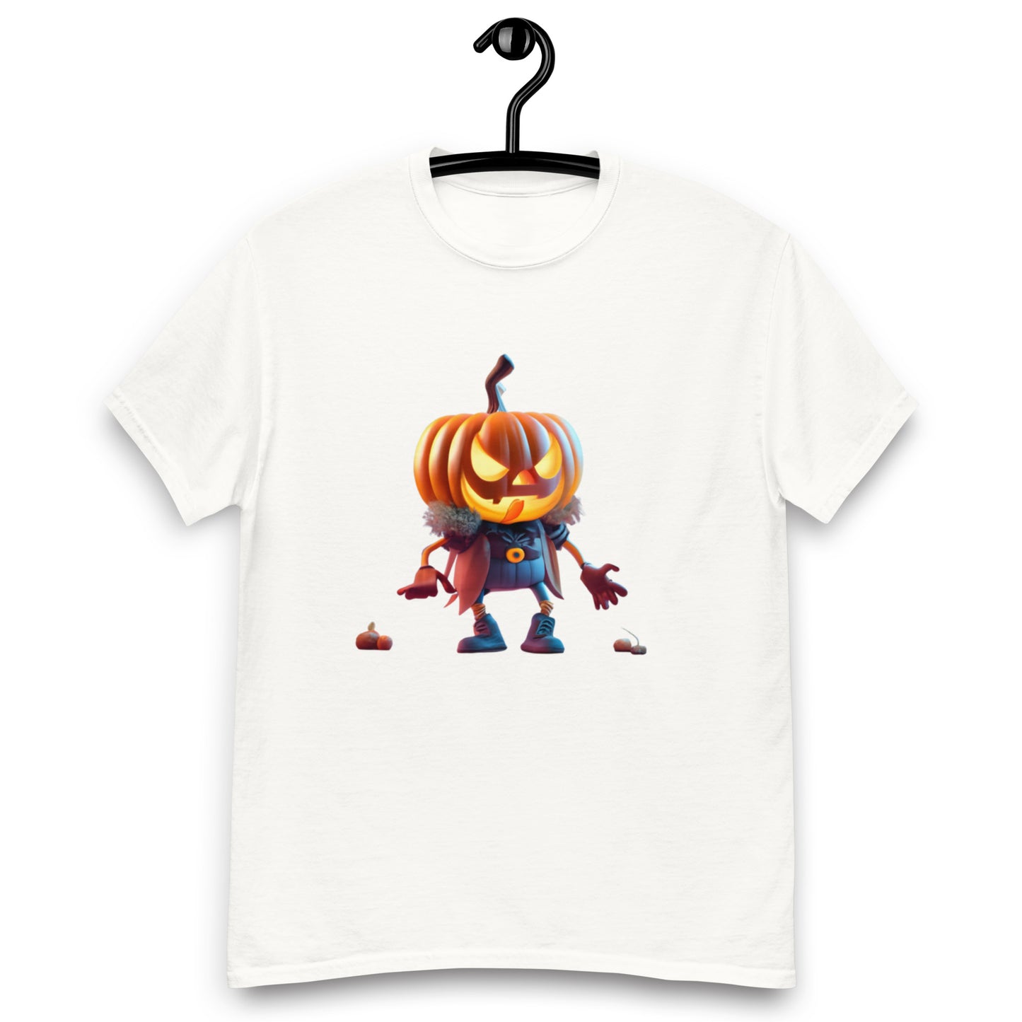 Unik T-shirt med Halloween Pumpa