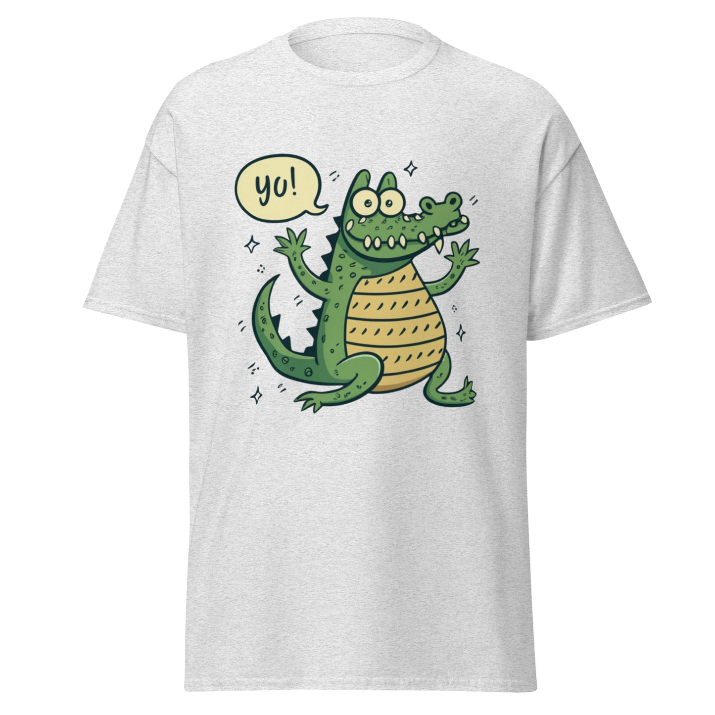 Gullig Kramgo Krokodil T-shirt | Sprid Kärlek med Vår Charmiga Design!