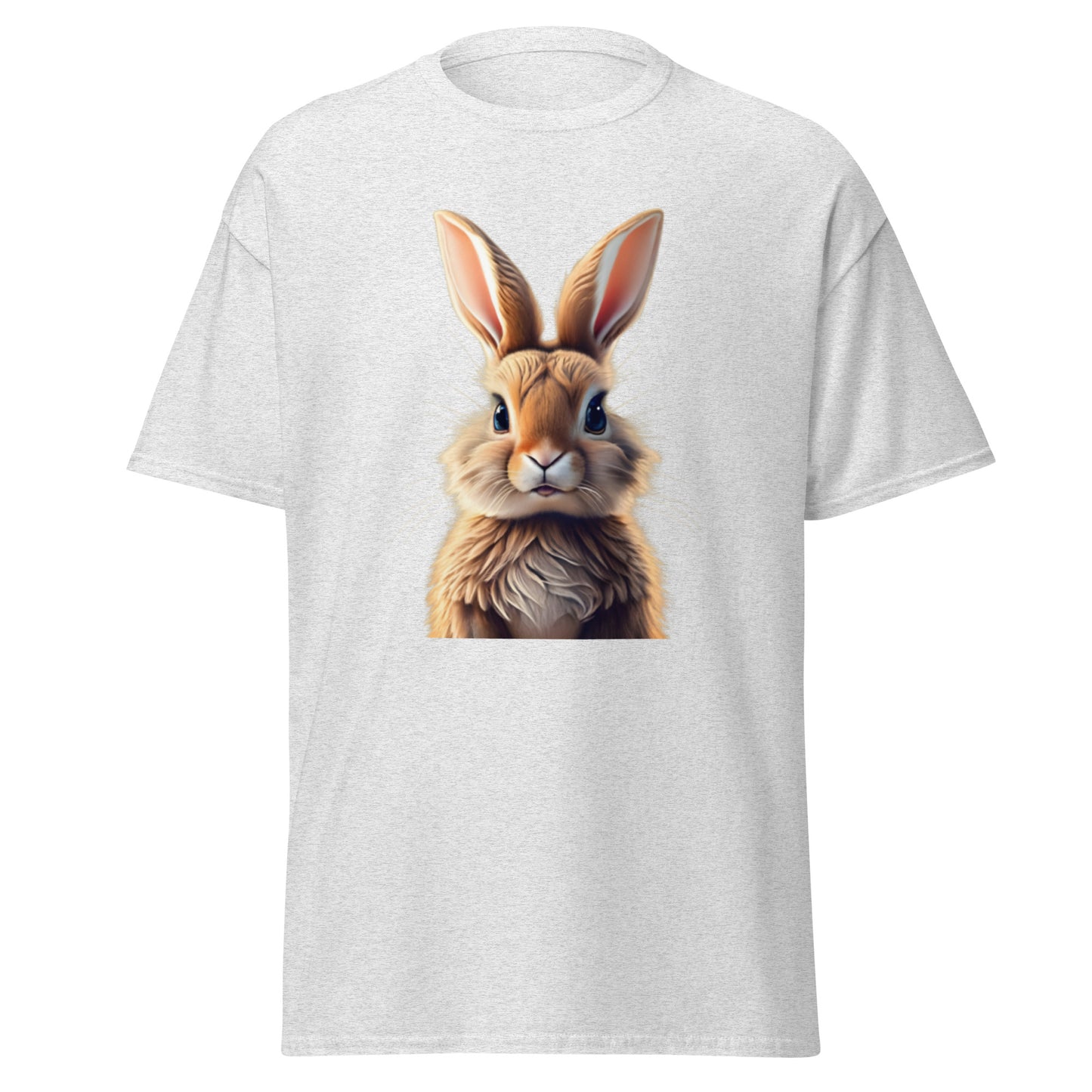 Cute T-shirt with rabbit motif
