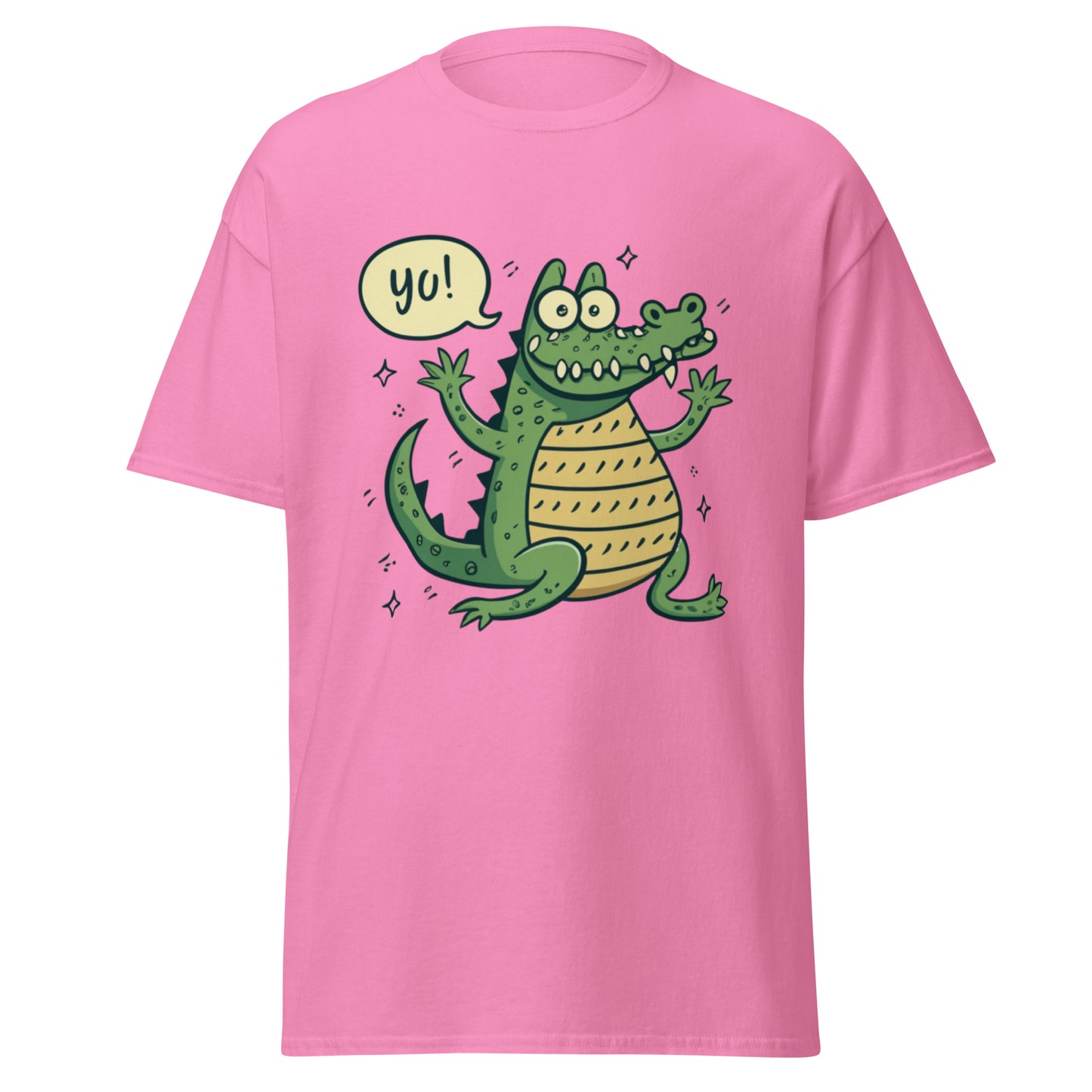 Gullig Kramgo Krokodil T-shirt | Sprid Kärlek med Vår Charmiga Design!