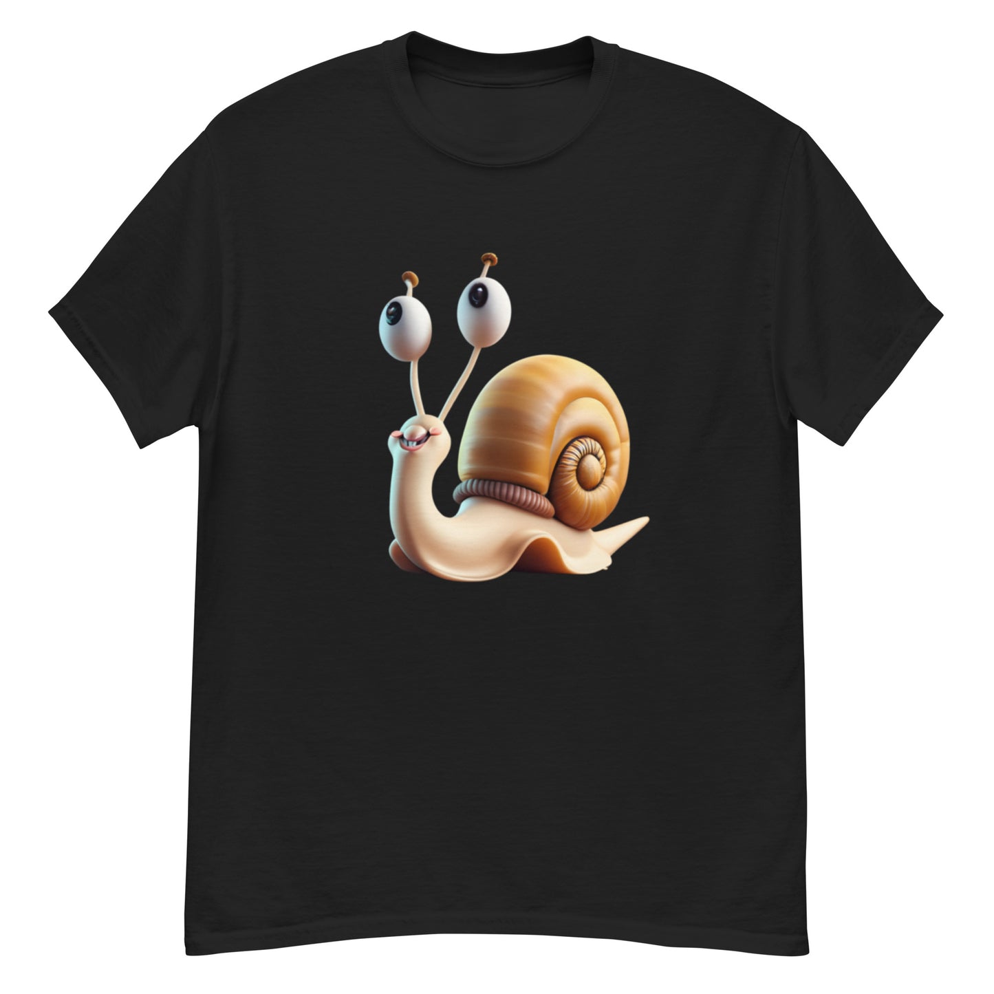 Rolig Tecknad Snigel T-shirt | Get Snail'd!