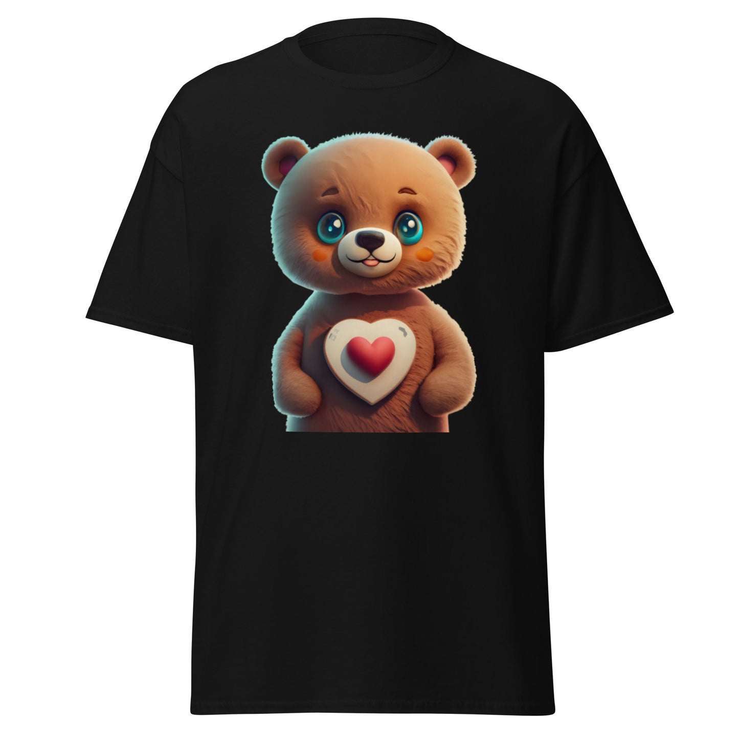 Cool T-shirt med Söt Teddy - Sprid Kramar och Kärlek!