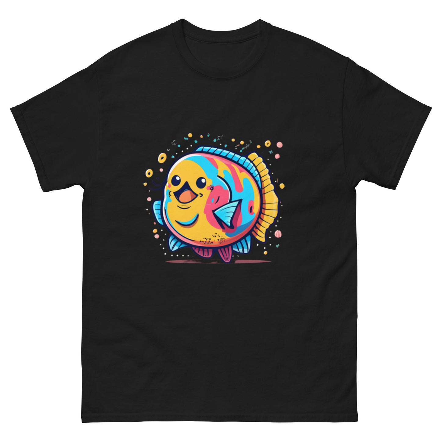 Funny Animated Fish T-shirt