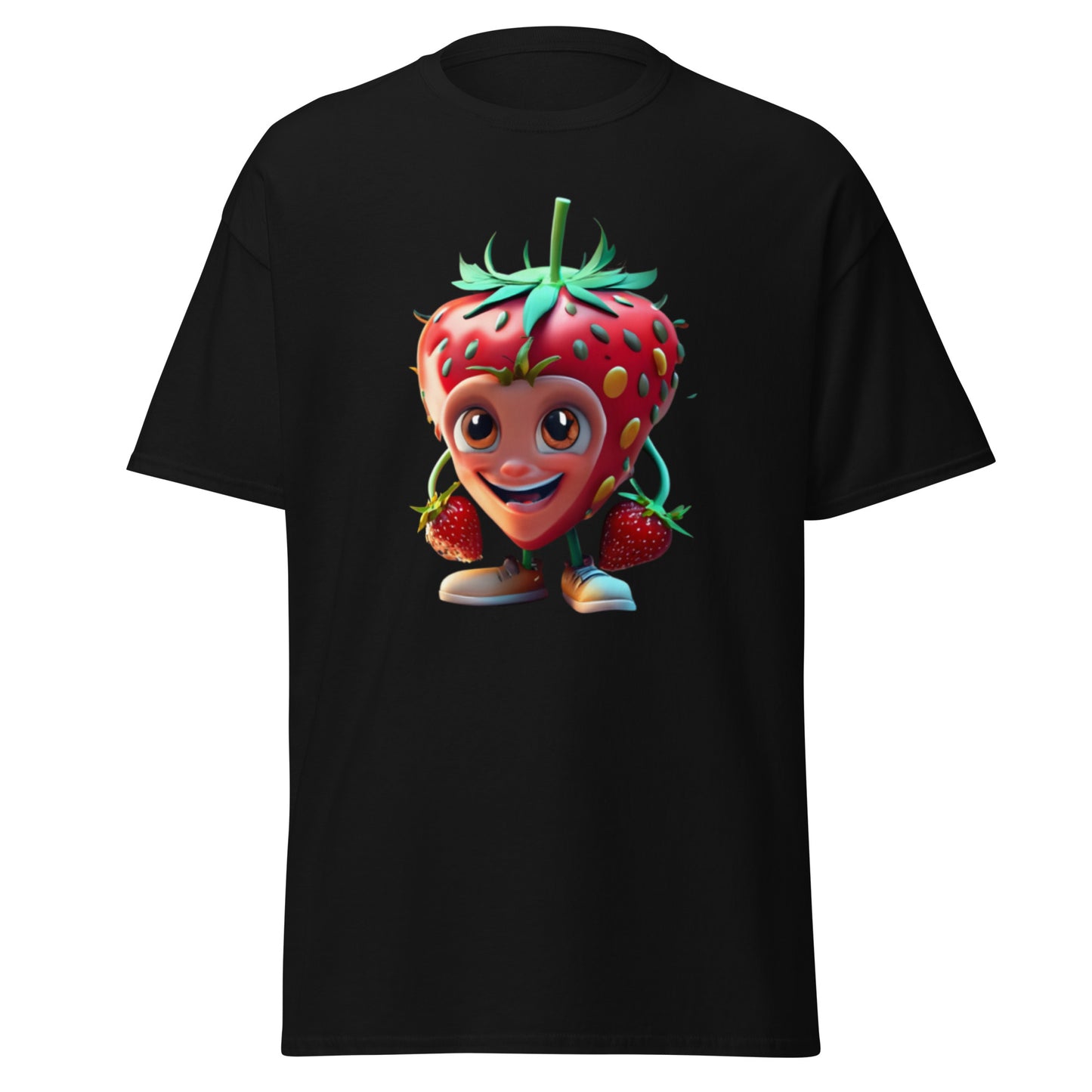 Gullig Jordgubbe T-shirt