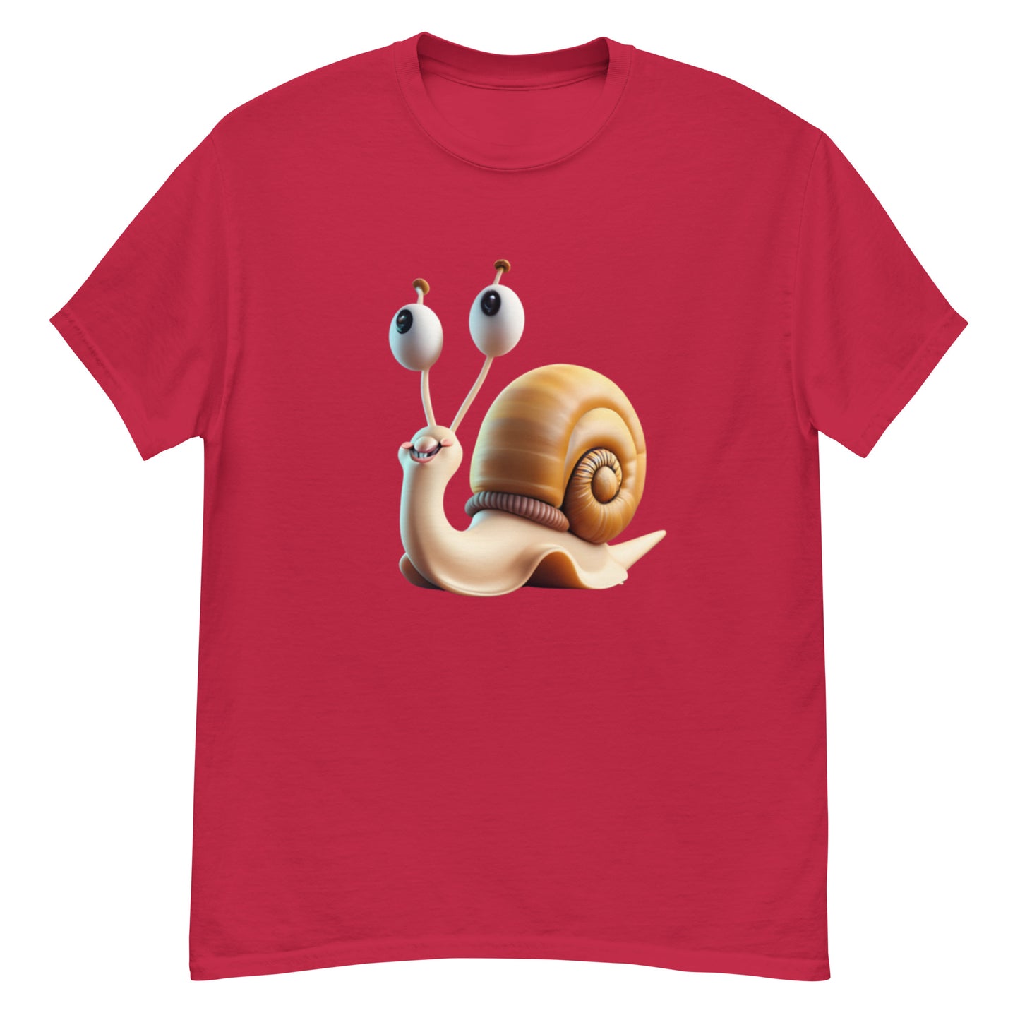 Rolig Tecknad Snigel T-shirt | Get Snail'd!