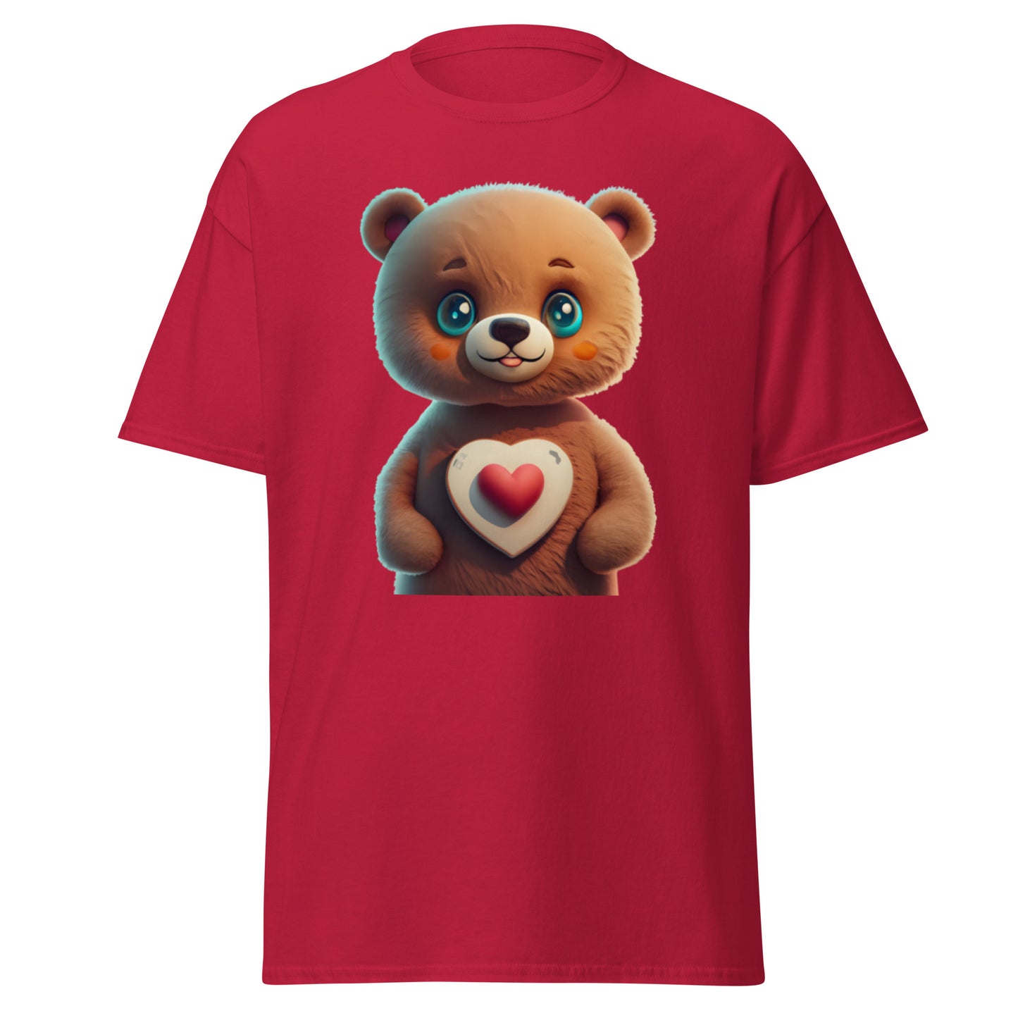 Cool T-shirt med Söt Teddy - Sprid Kramar och Kärlek!