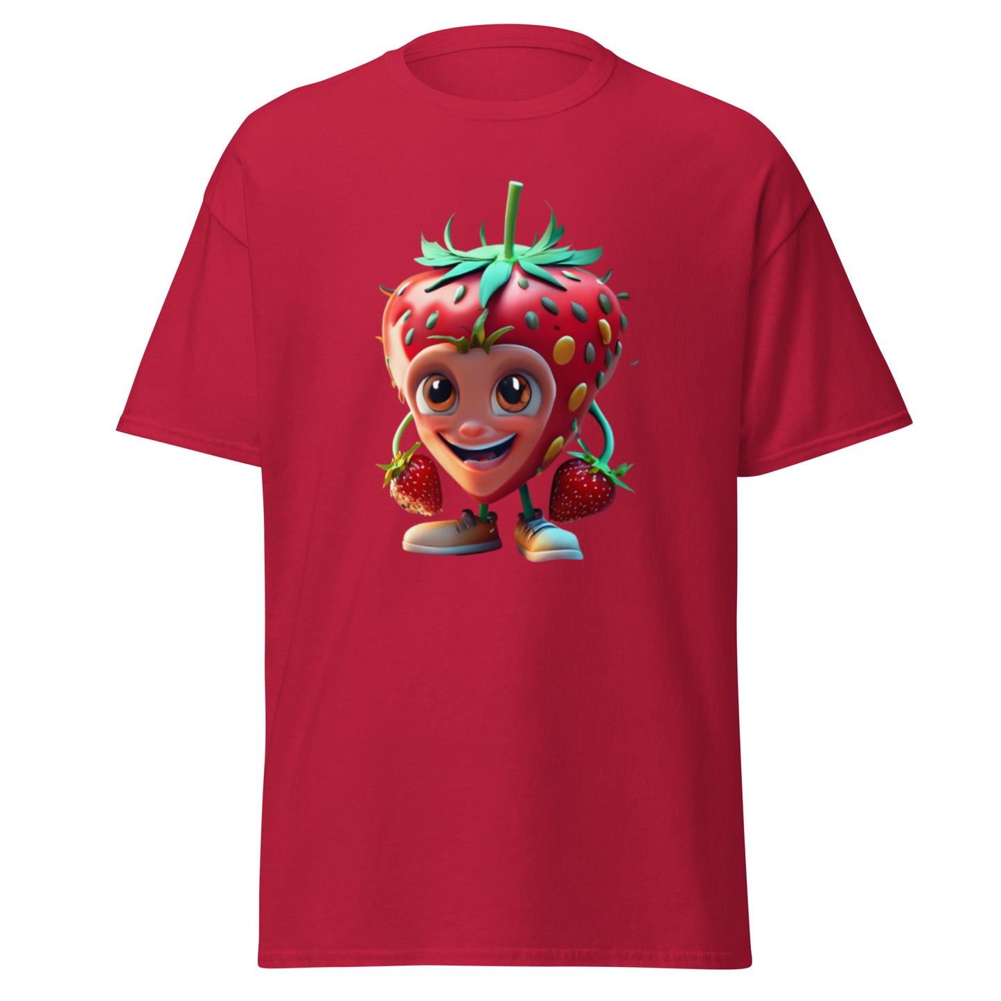 Gullig Jordgubbe T-shirt