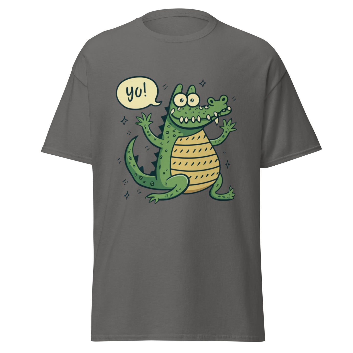 Gullig Kramgo Krokodil T-shirt | Sprid Kärlek med Vår Charmiga Design!