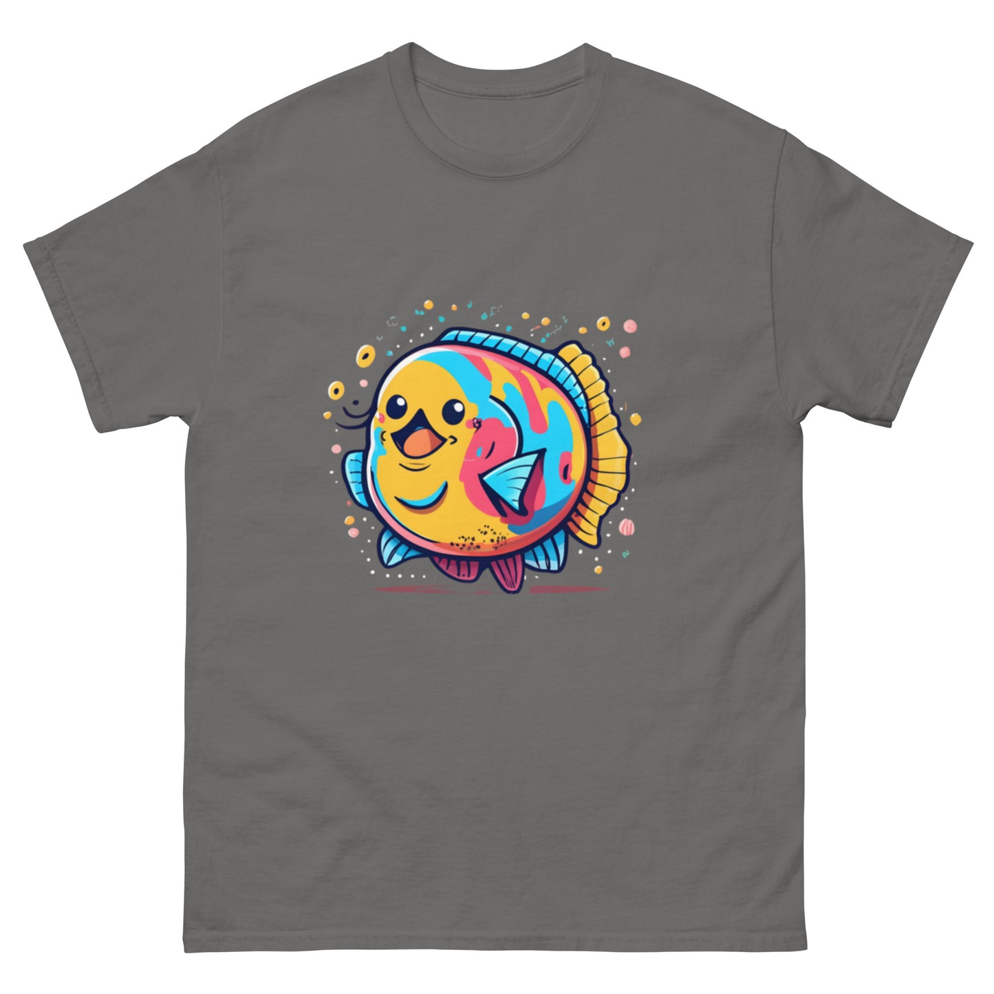 Funny Animated Fish T-shirt