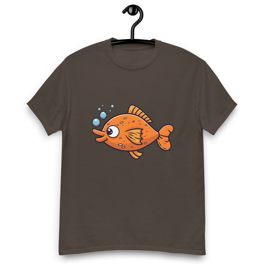 Cool Tecknad Fisk T-shirt