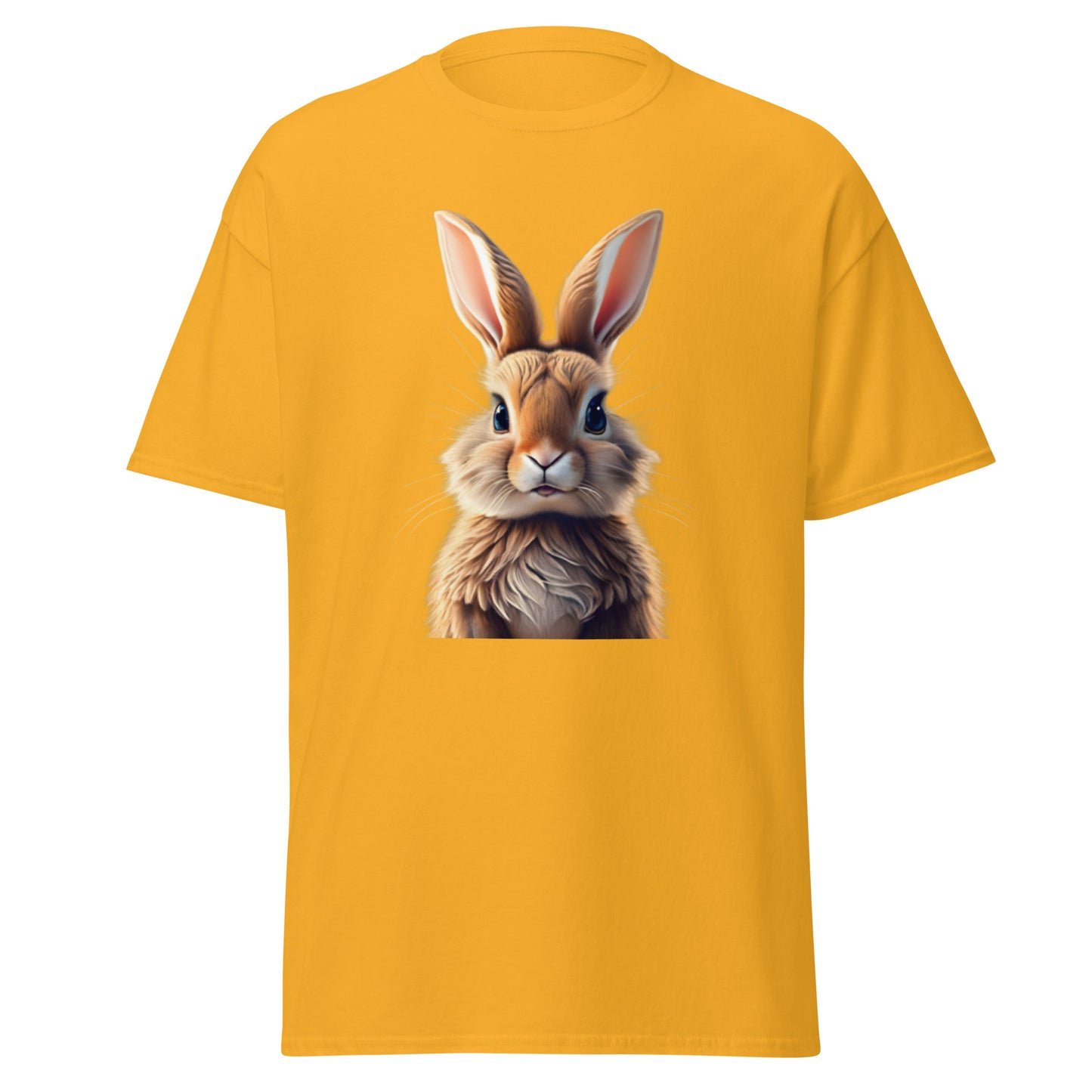 Cute T-shirt with rabbit motif