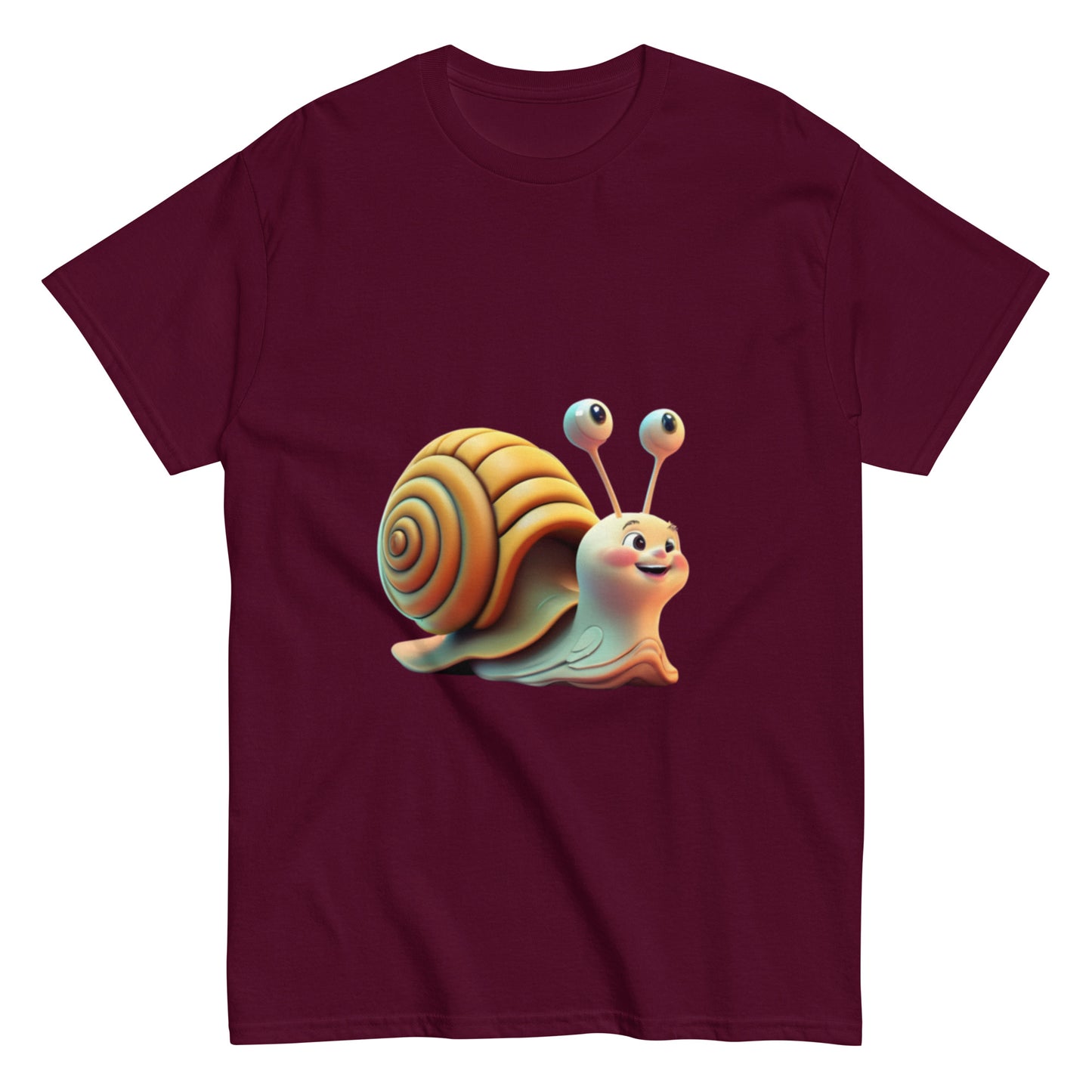 Cute Snail T-Shirt | Funny and Unique Animal Design