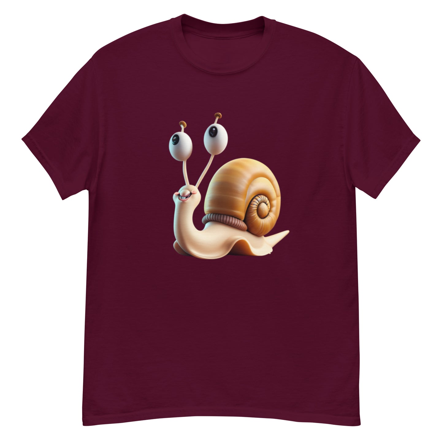 Rolig Tecknad Snigel T-shirt | Get Snail'd!