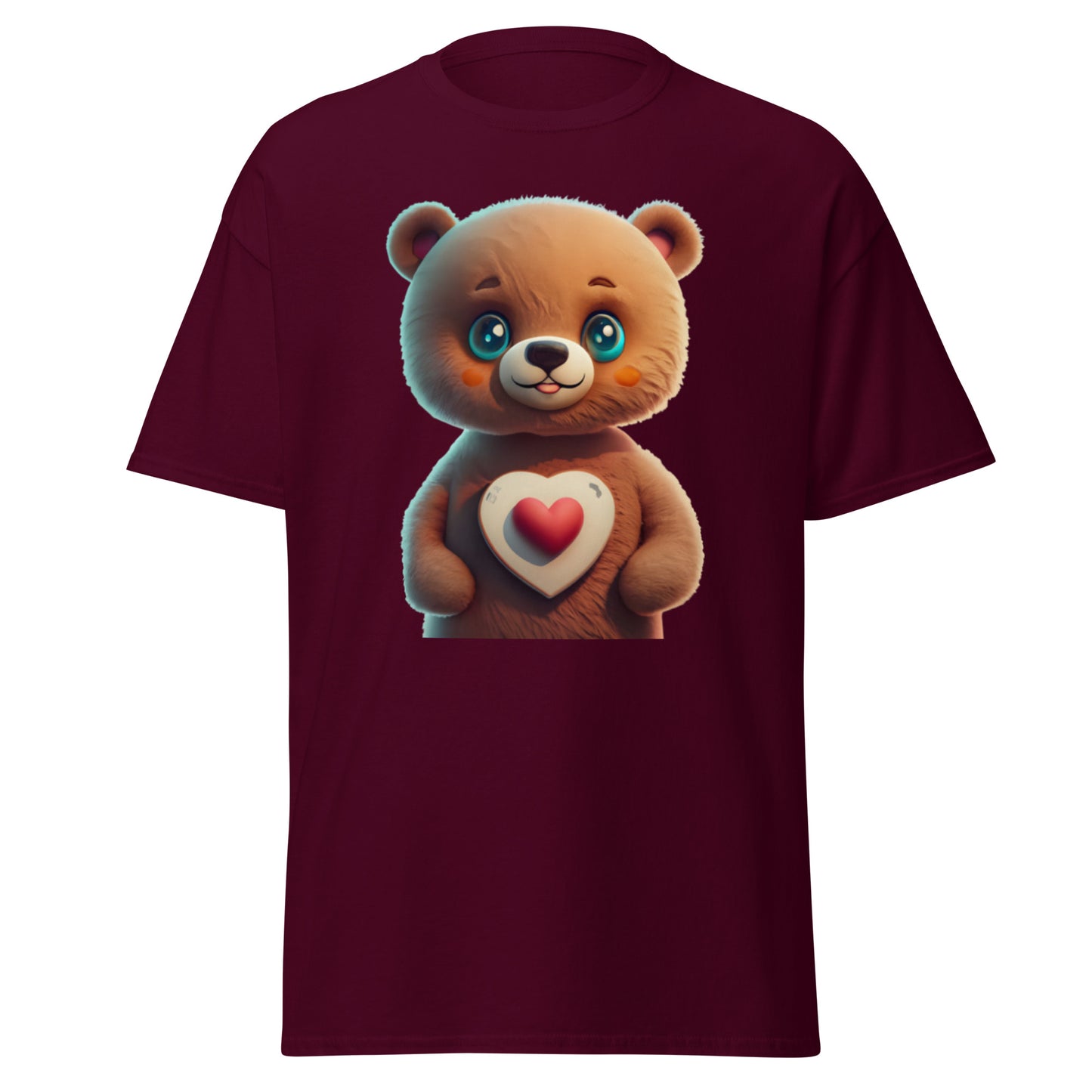 Cool T-shirt med Söt Teddy - Sprid Kramar och Kärlek!