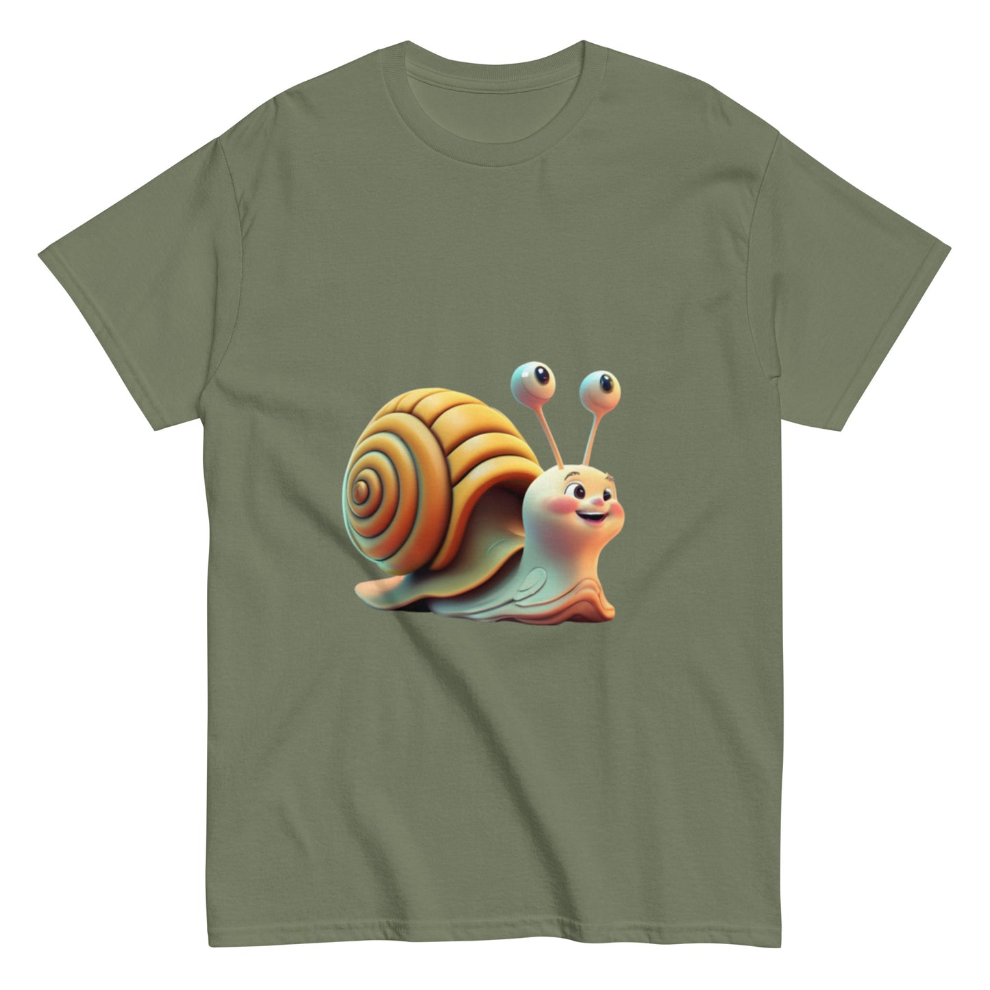 Cute Snail T-Shirt | Funny and Unique Animal Design