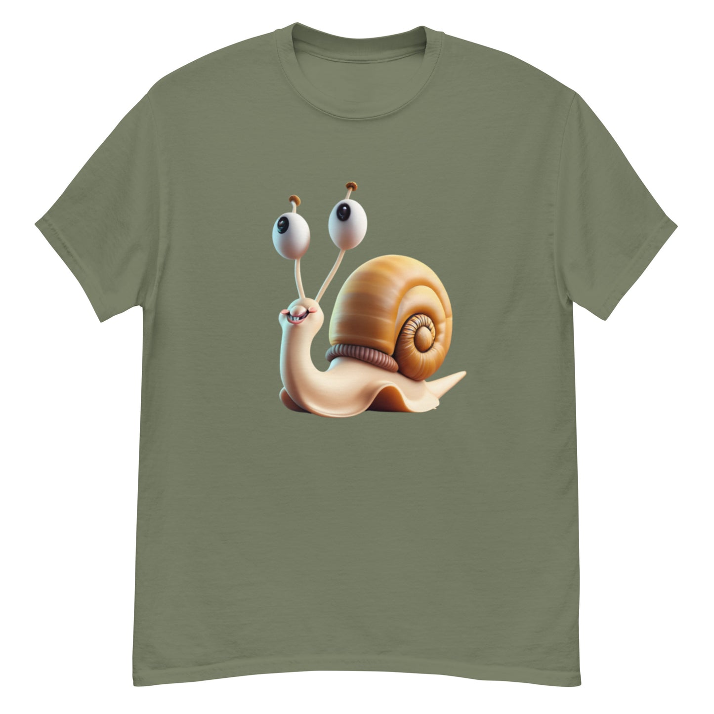 Rolig Tecknad Snigel T-shirt | Get Snail'd!