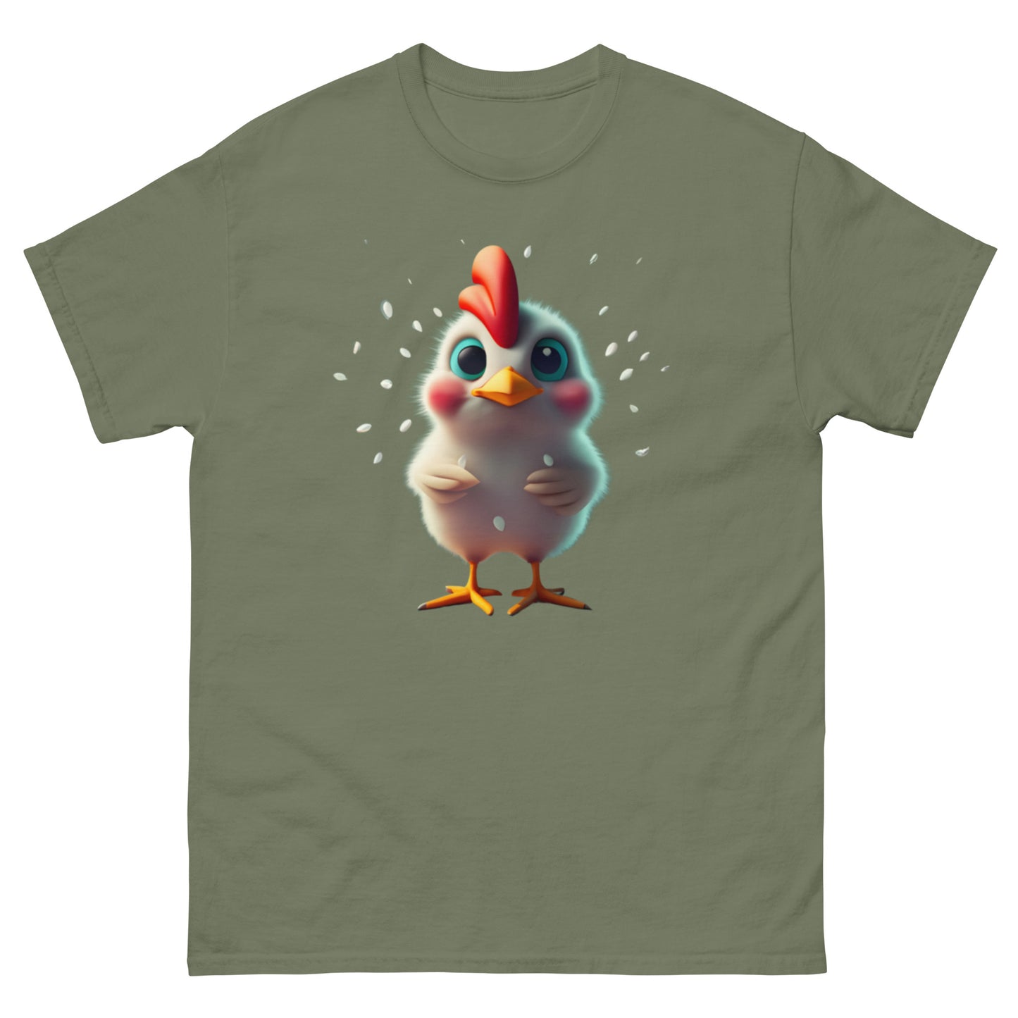 Sprid Glädje med Vår Gulliga Kyckling T-shirt - Perfekt för Skratt och Leenden!