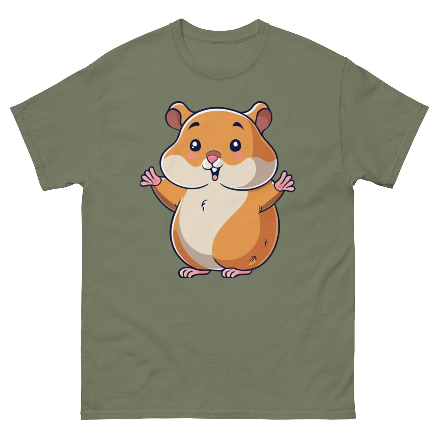 Cute Cartoon Hamster T-Shirt |