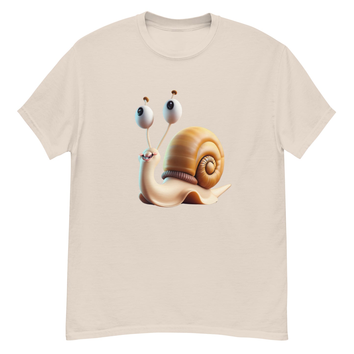 Rolig Tecknad Snigel T-shirt | Get Snail'd!