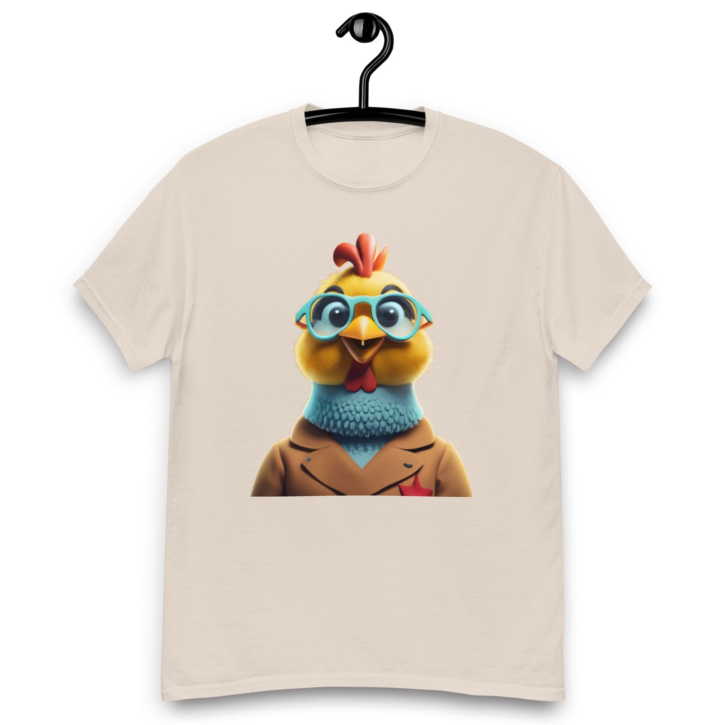 Cute Cartoon Chicken T-Shirt | Spread Joy with Our Crunchy Chicken!