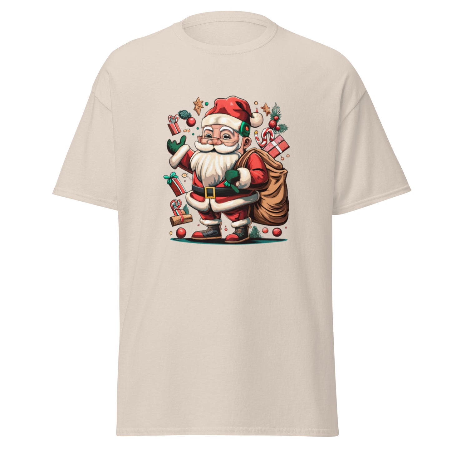 Sprid Julglädje med Vår Lilla Jultomte-T-shirt