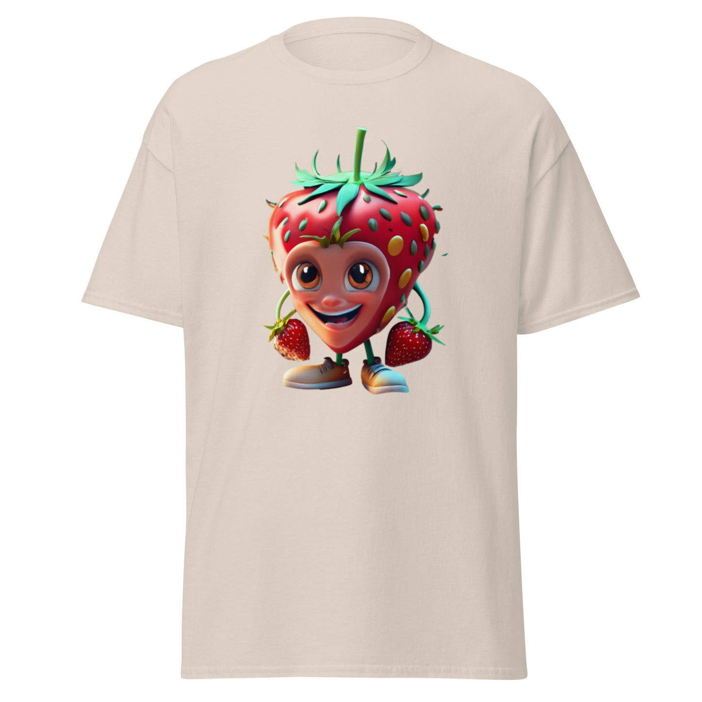 Gullig Jordgubbe T-shirt