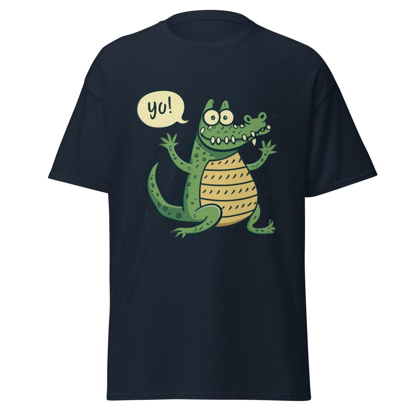Gullig Kramgo Krokodil T-shirt | Sprid Kärlek med Vår Charmiga Design!