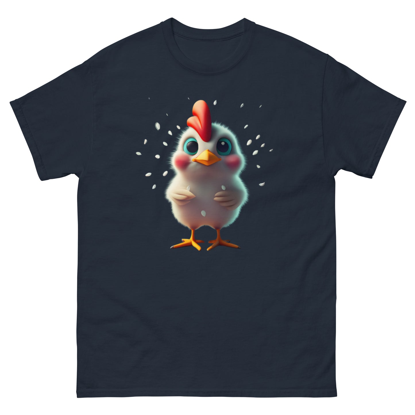 Sprid Glädje med Vår Gulliga Kyckling T-shirt - Perfekt för Skratt och Leenden!