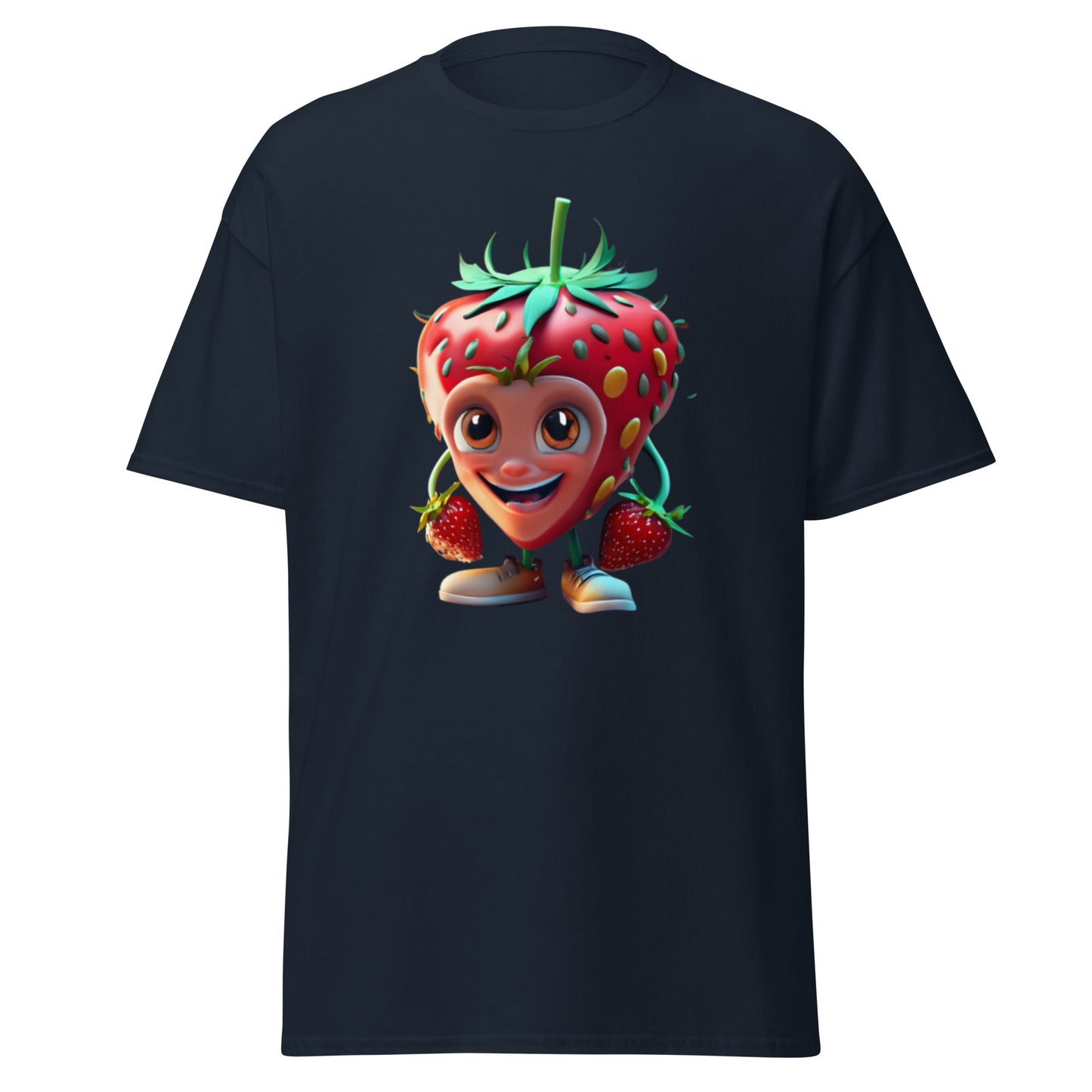Gullig Jordgubbe T-shirt