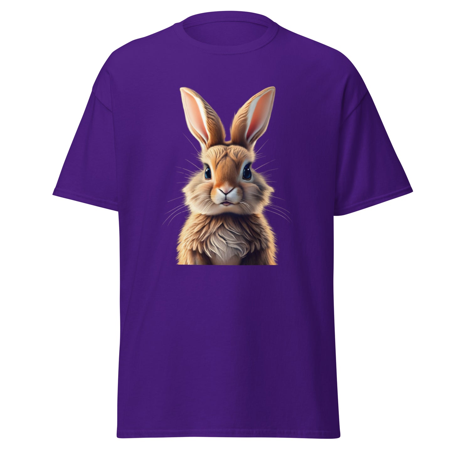 Cute T-shirt with rabbit motif