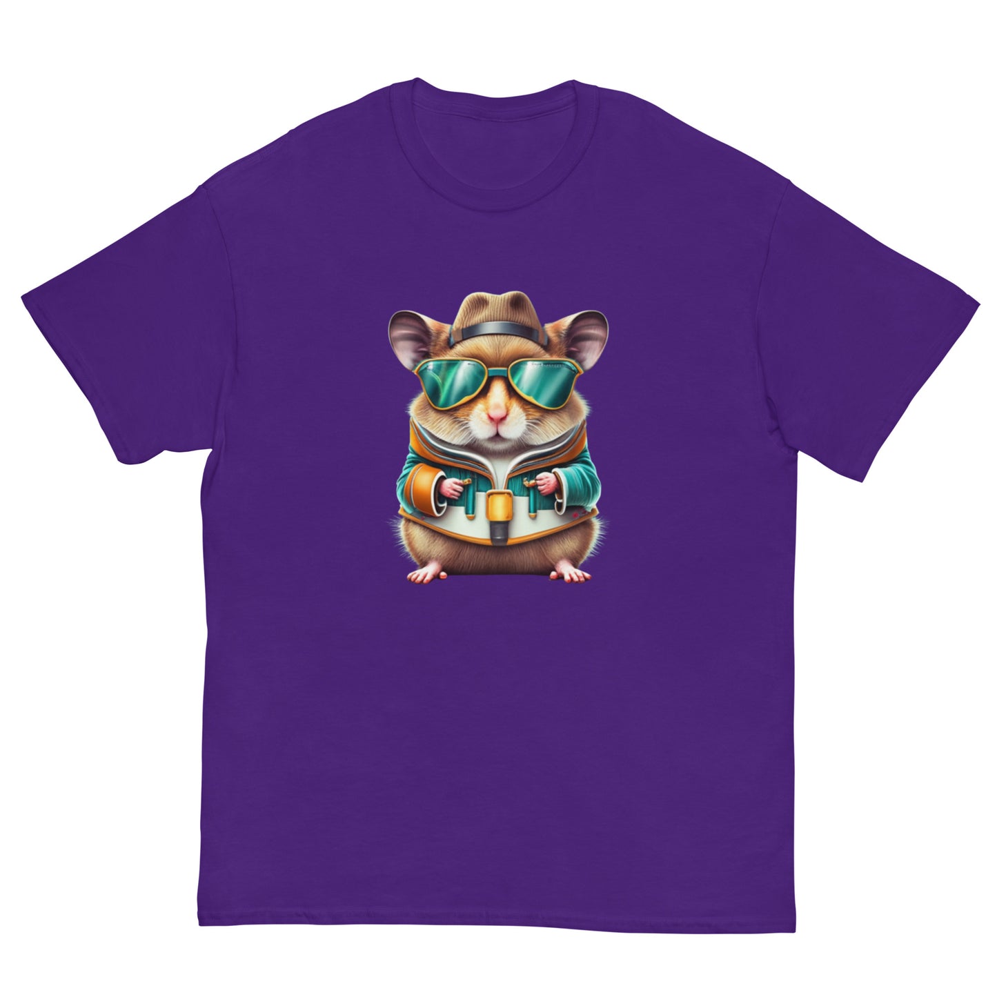 Cool T-shirt med Animerad Hamster
