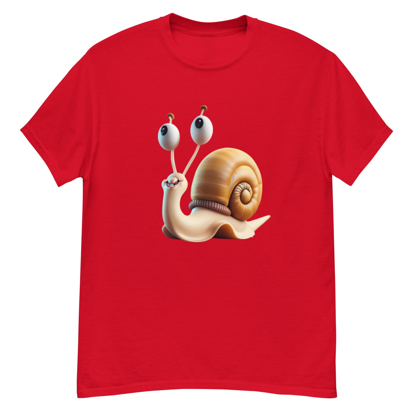 Rolig Tecknad Snigel T-shirt | Get Snail'd!