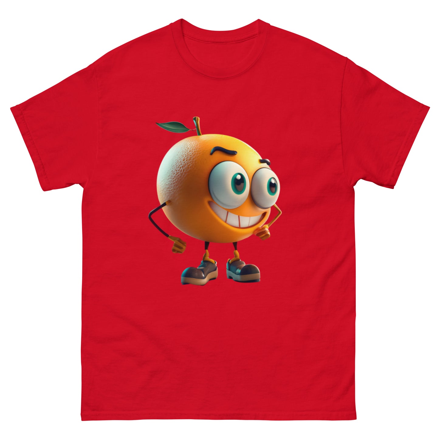 Cool Animated Orange T-shirt