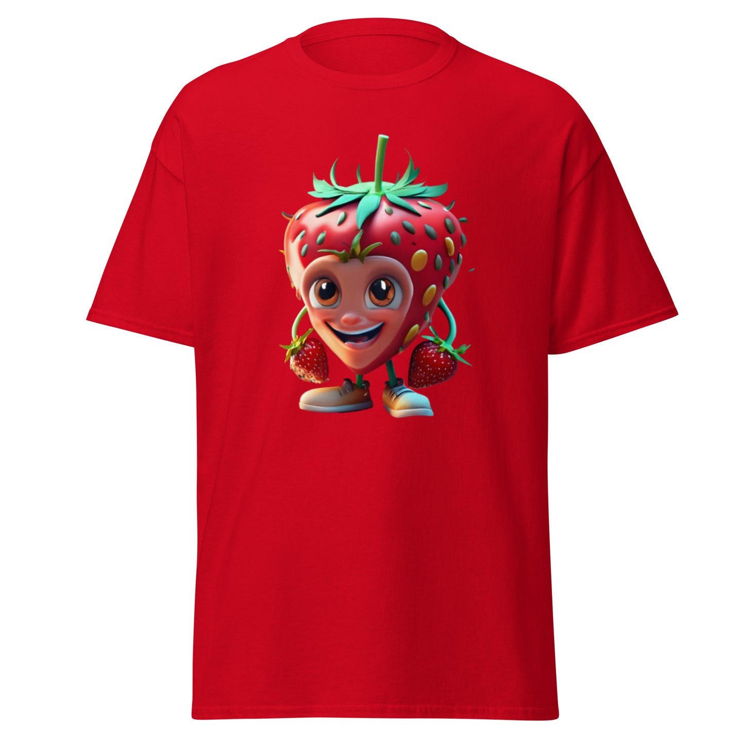 Gullig Jordgubbe T-shirt
