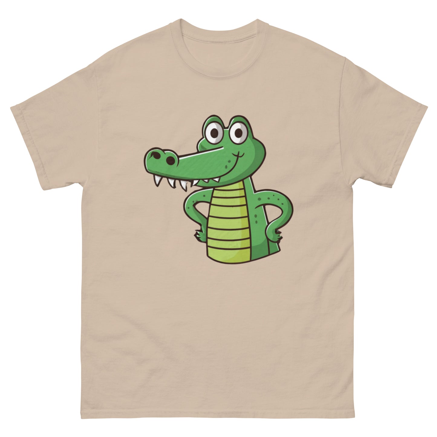 T-shirt Cartoon Crocodile | Unique animal design