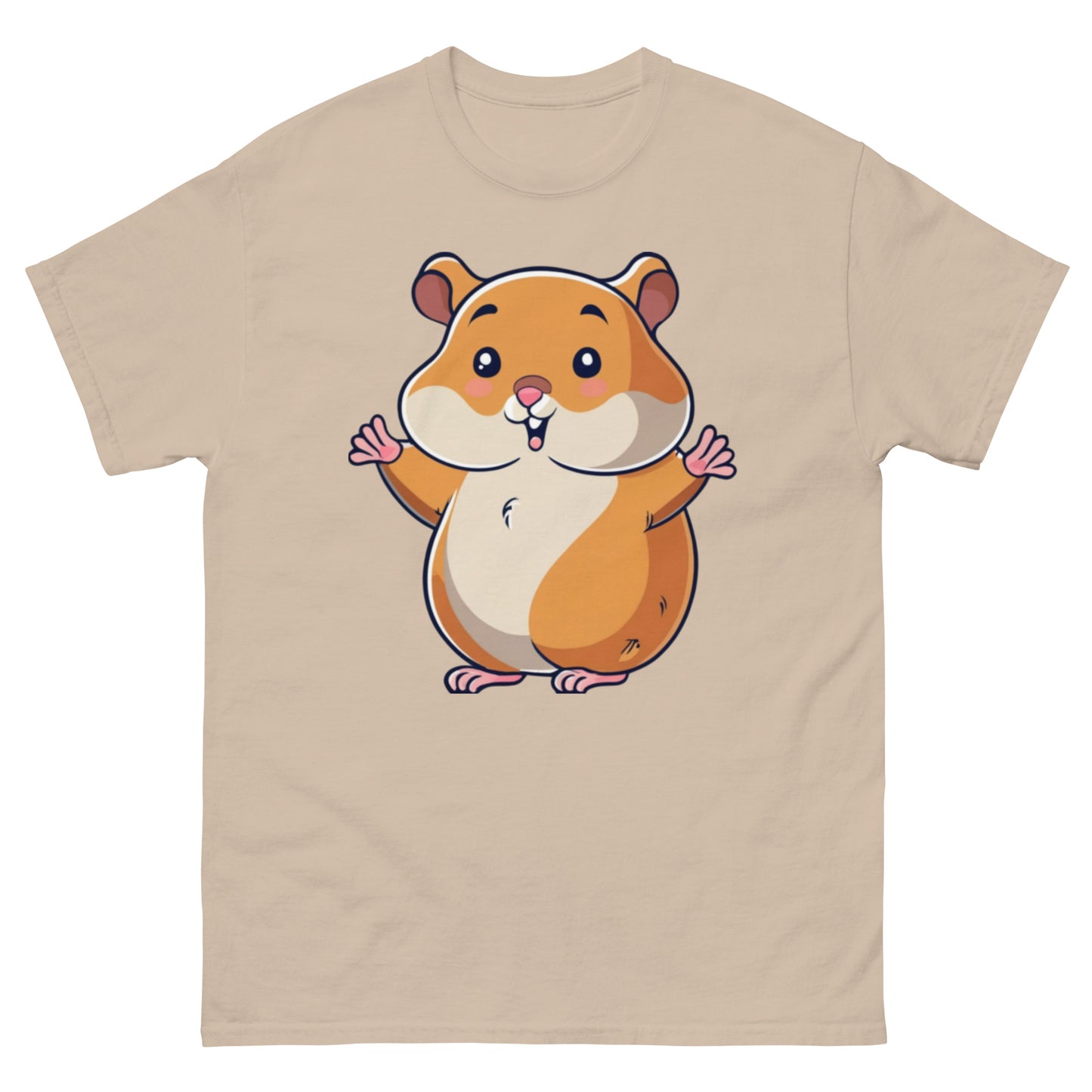 Cute Cartoon Hamster T-Shirt |