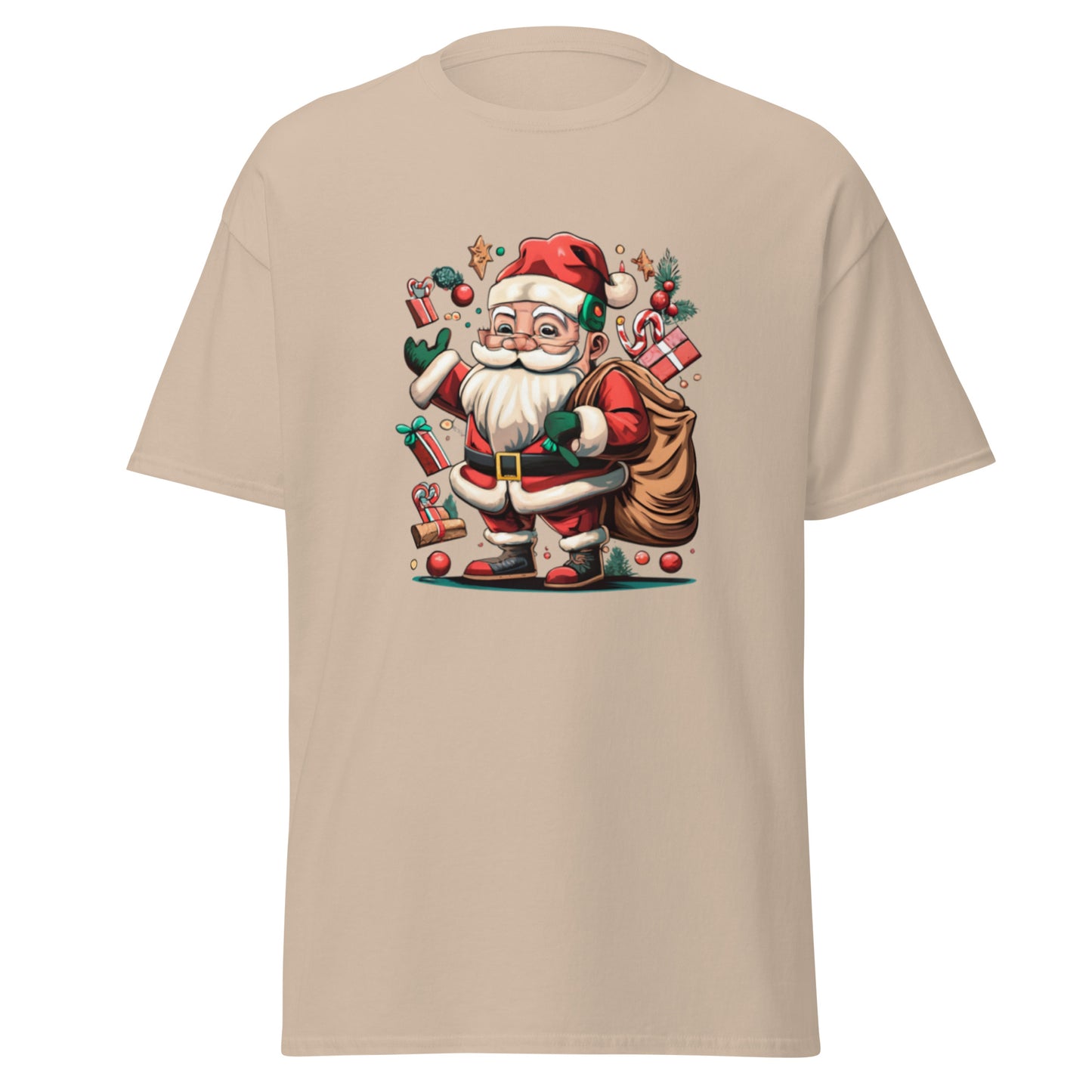 Sprid Julglädje med Vår Lilla Jultomte-T-shirt