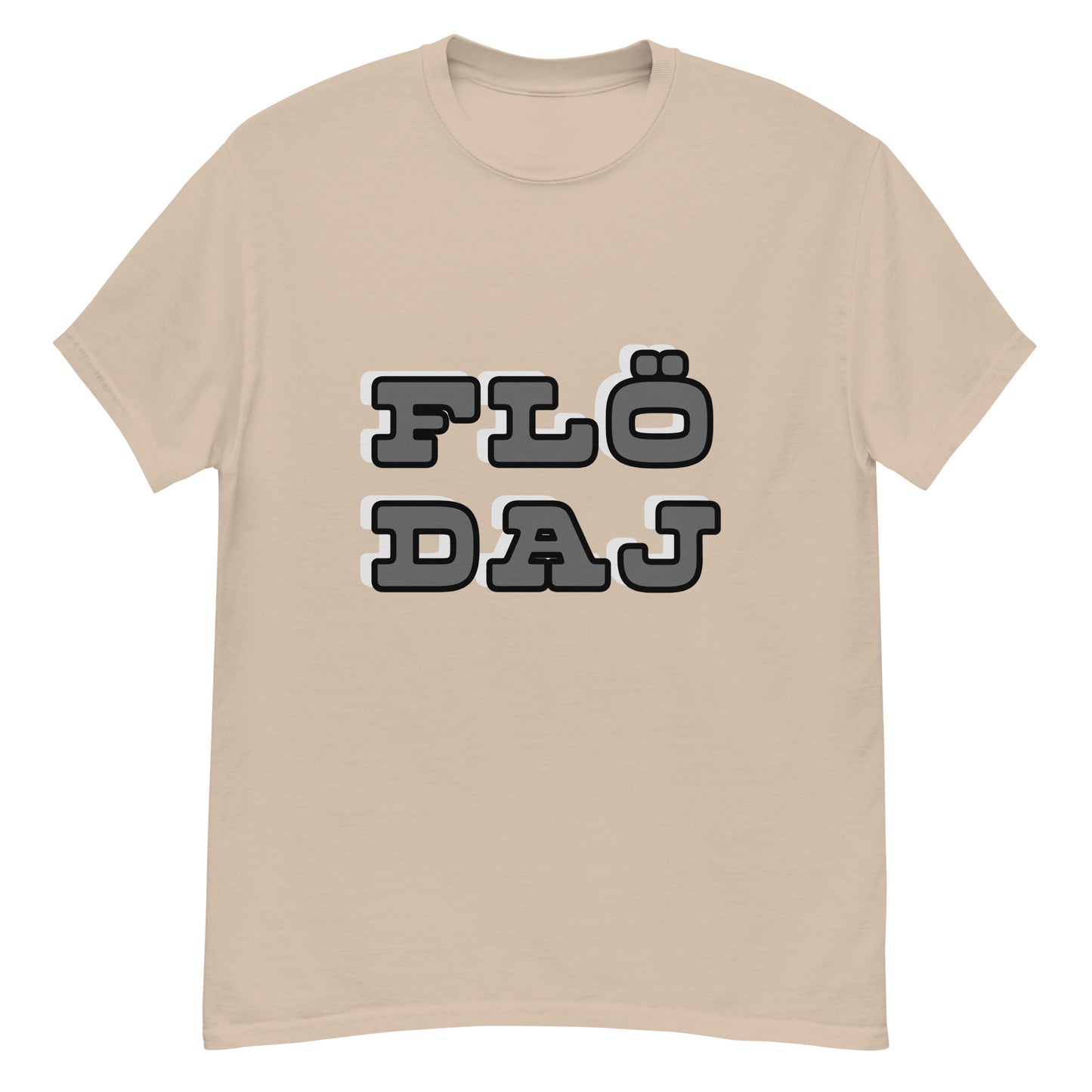 Flö Daj T-shirt - For you with Gothenburg humor!