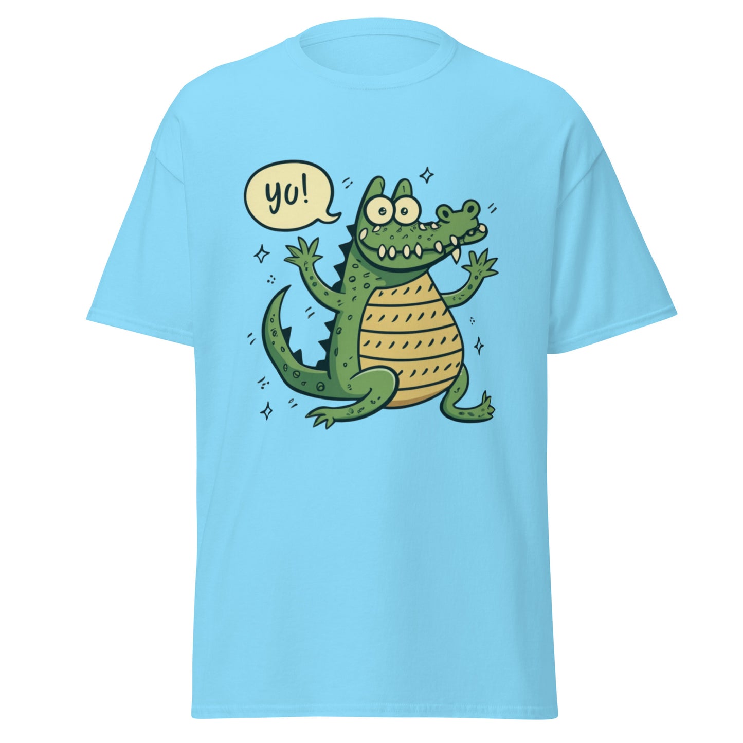 Gullig Kramgo Krokodil T-shirt | Sprid Kärlek med Vår Charmiga Design!