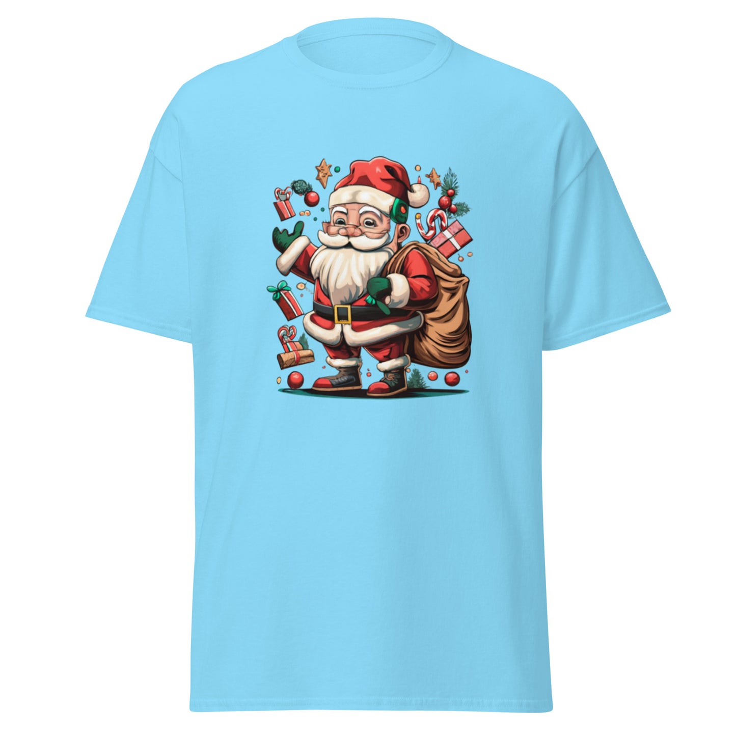 Sprid Julglädje med Vår Lilla Jultomte-T-shirt