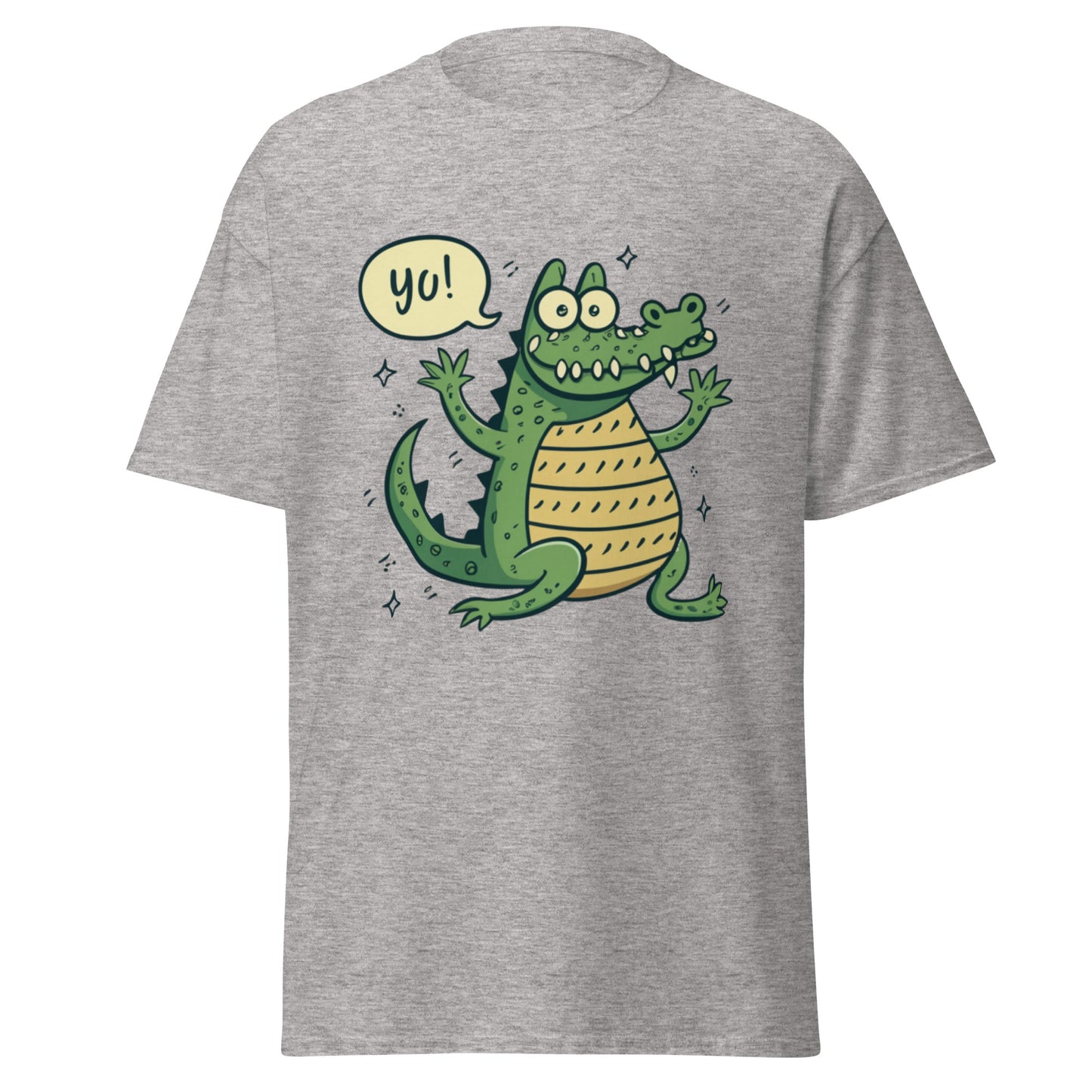 Gullig Kramgo Krokodil T-shirt | Sprid Kärlek med Vår Charmiga Design!