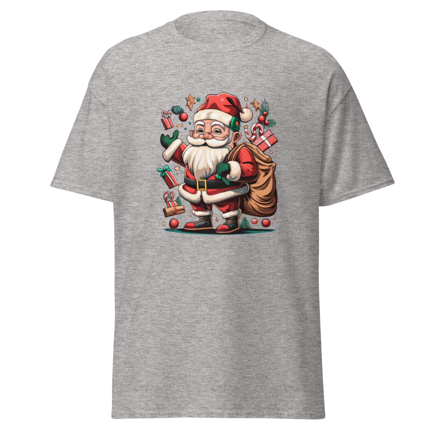 Sprid Julglädje med Vår Lilla Jultomte-T-shirt