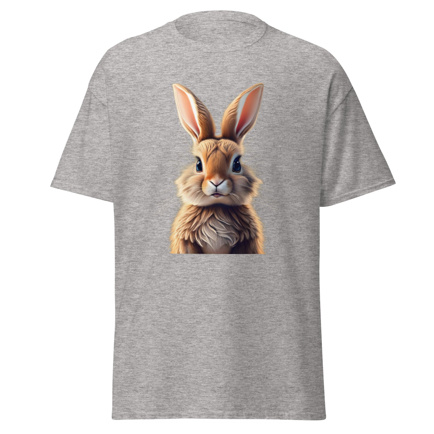 Cute T-shirt with rabbit motif