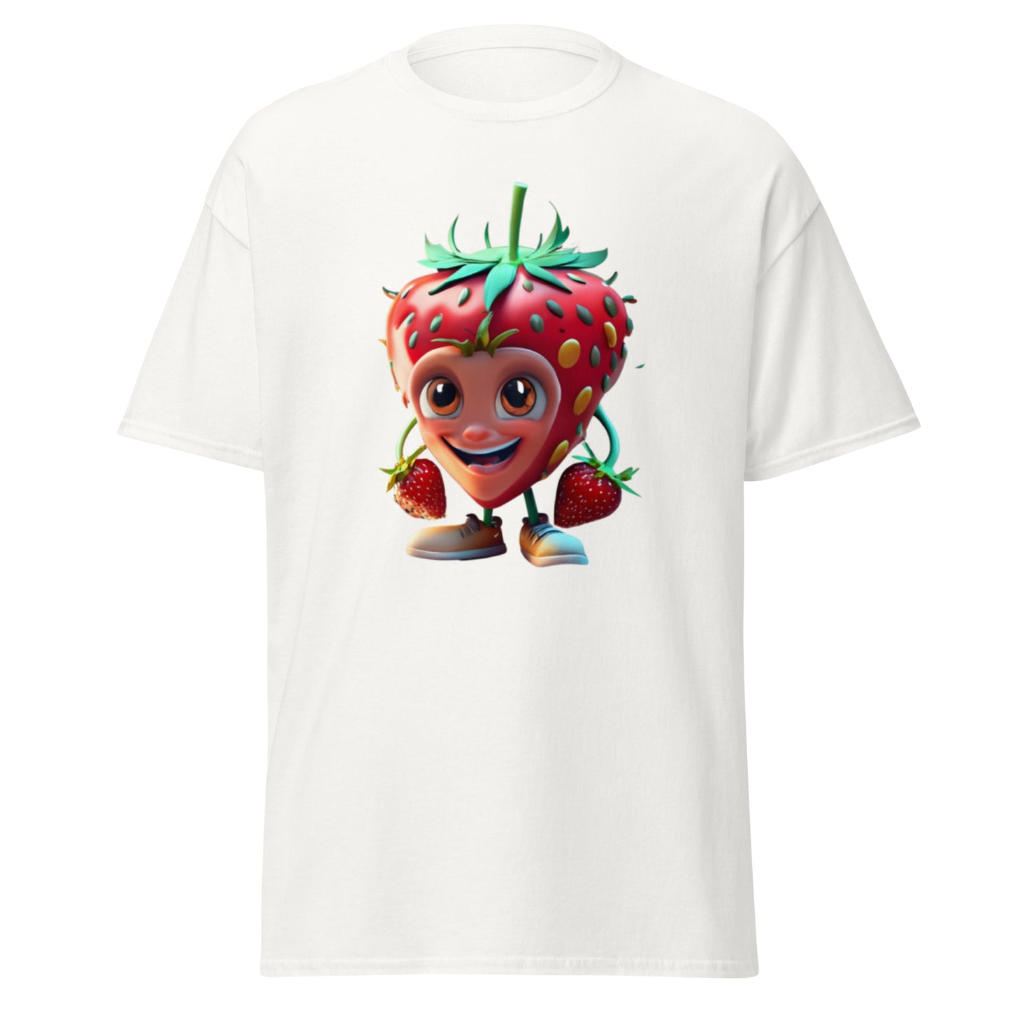 Gullig Jordgubbe T-shirt