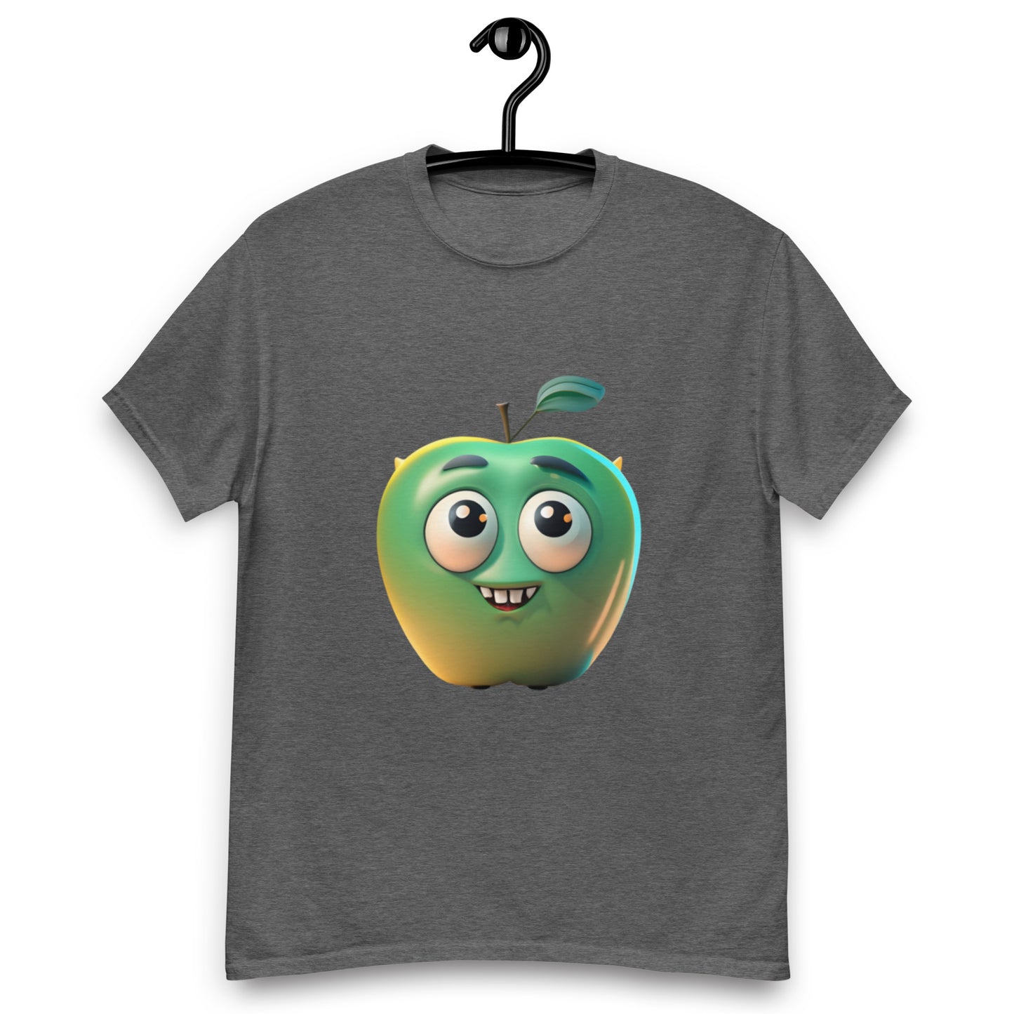 T-shirt Grönt Animerat Äpple